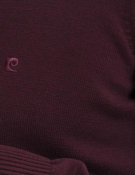 Bordo Slim Fit Basic Kazak - 50194205053