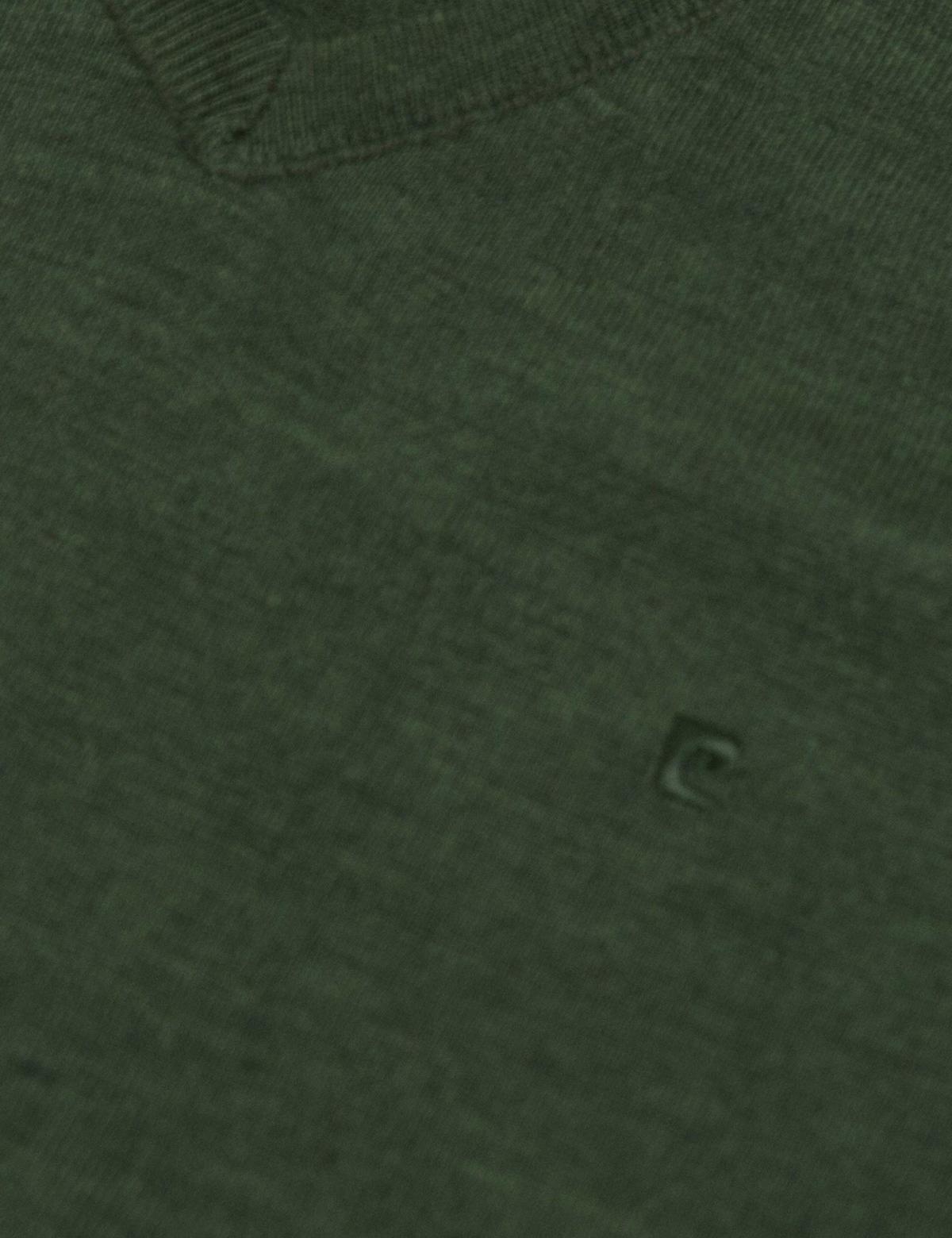 Yeşil Triko Kazak - 50179041043