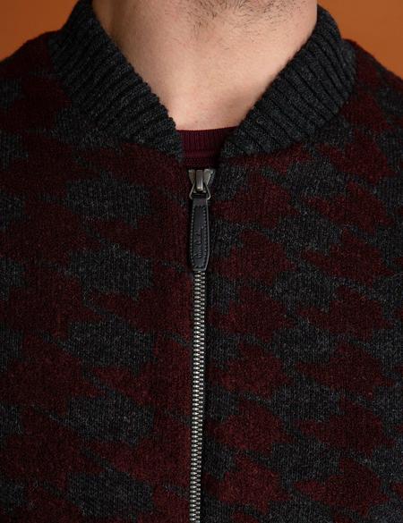 Bordo Triko Hırka - 50193347033