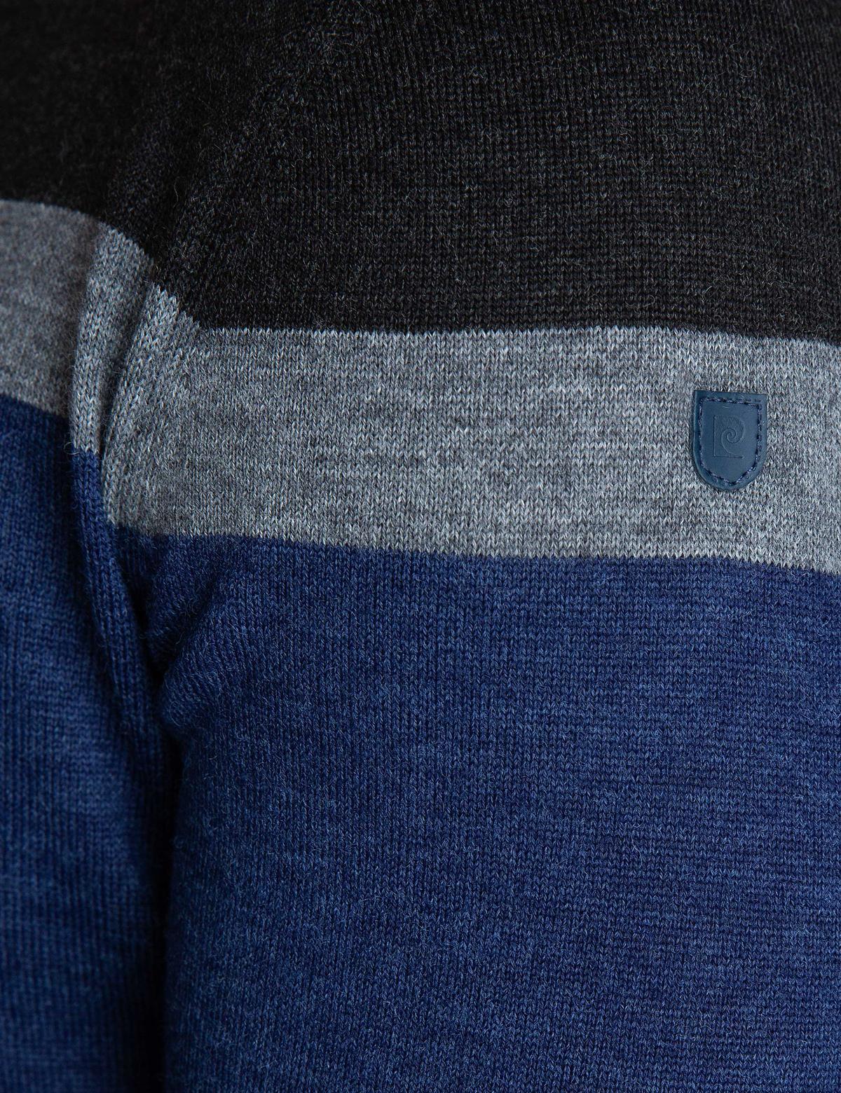 İndigo Slim Fit Bisiklet Yaka Triko Kazak - 50193393043