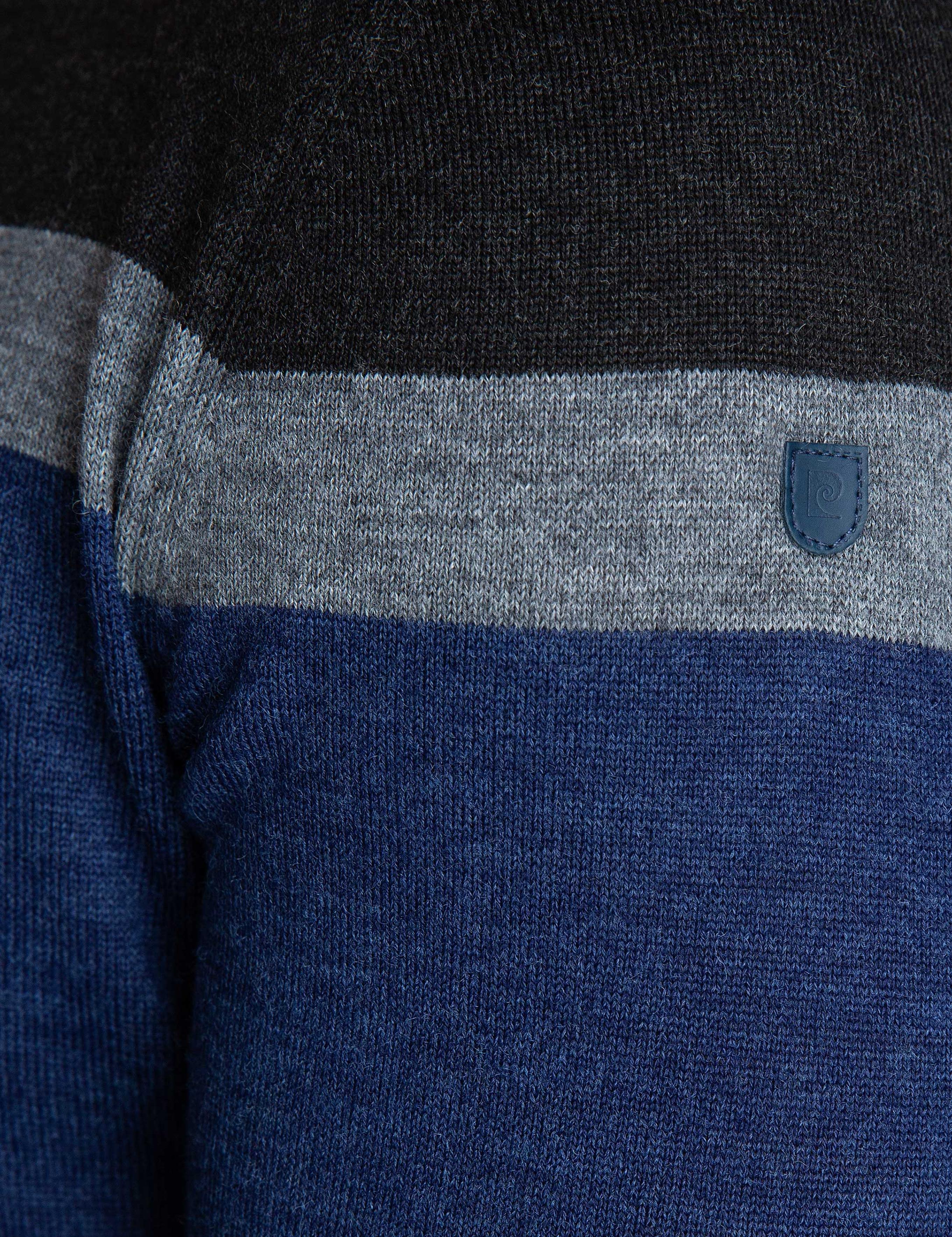 İndigo Slim Fit Bisiklet Yaka Triko Kazak