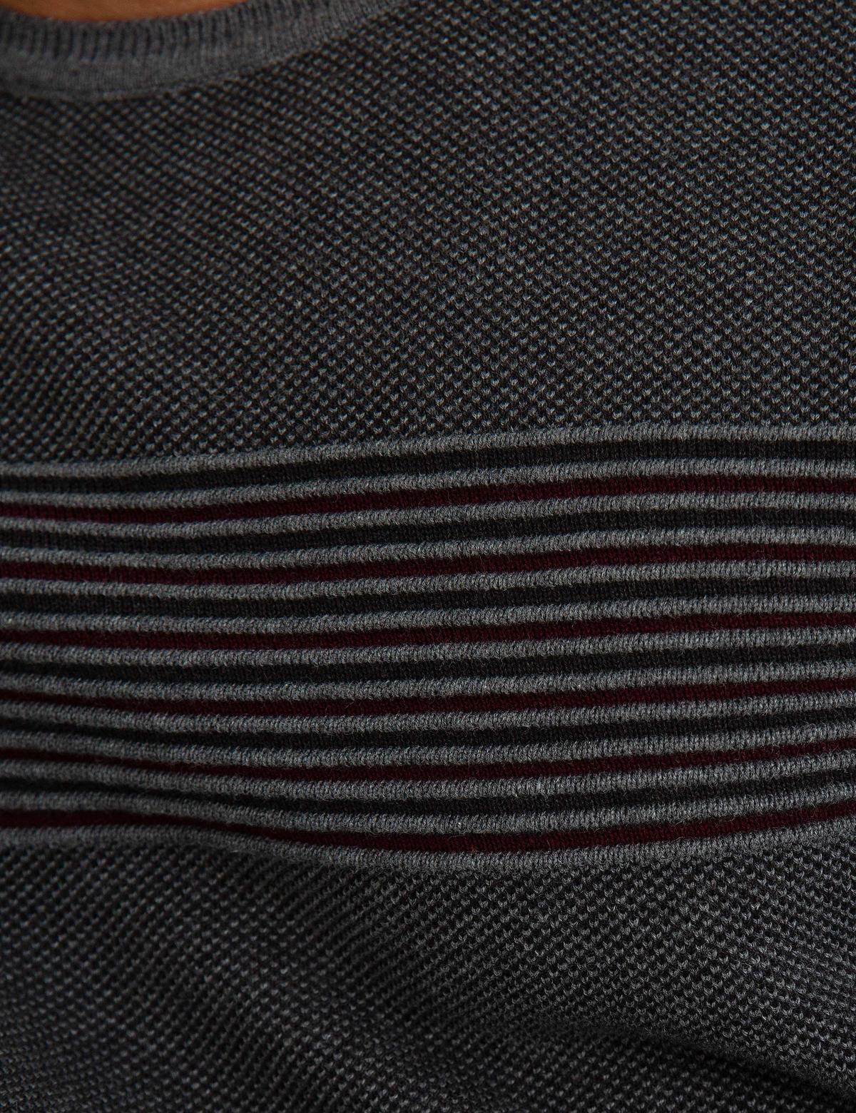 Gri Triko Kazak - 50194100037