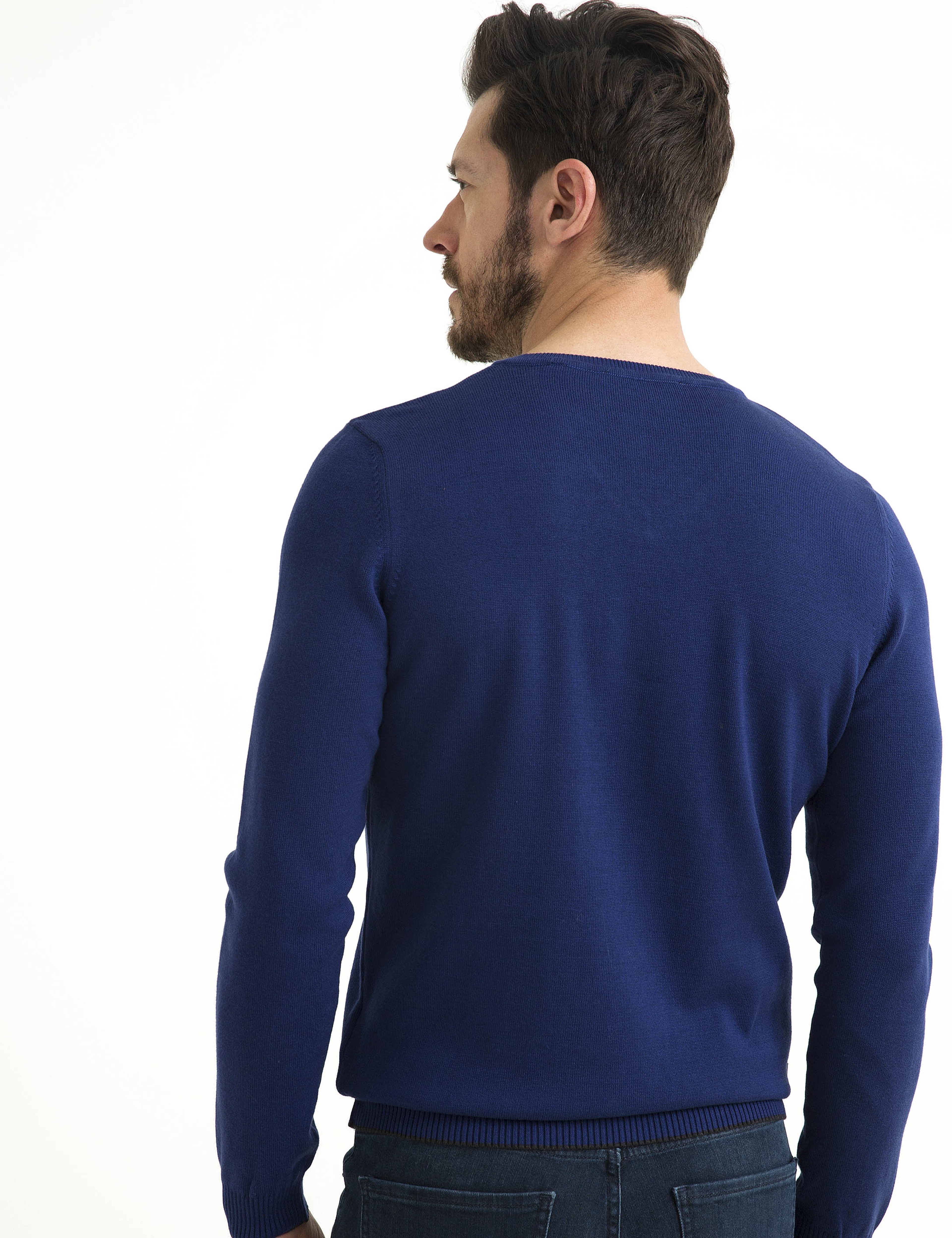 Mavi Slim Fit Basic Triko Kazak