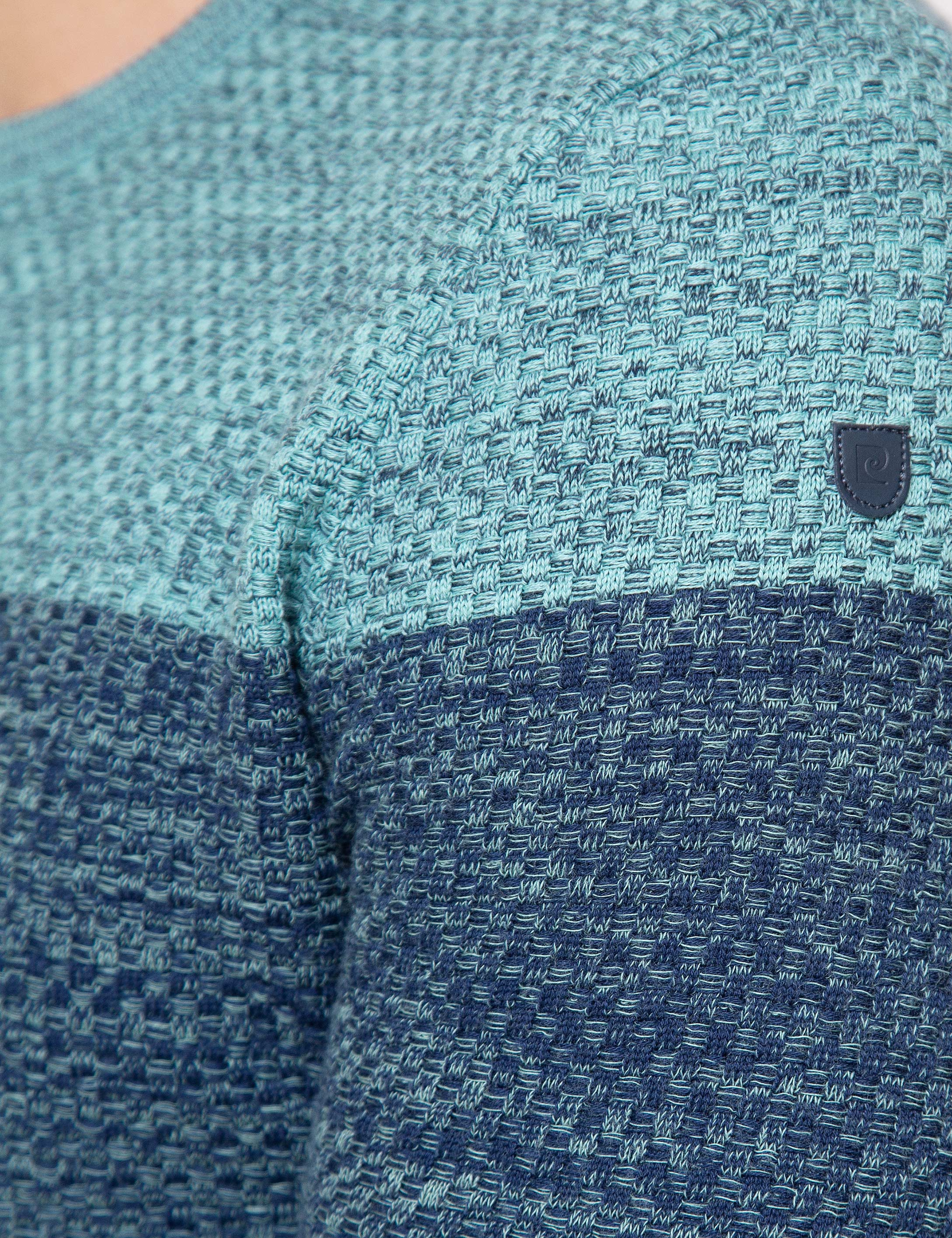Lacivert Slim Fit Triko Kazak - Image 5