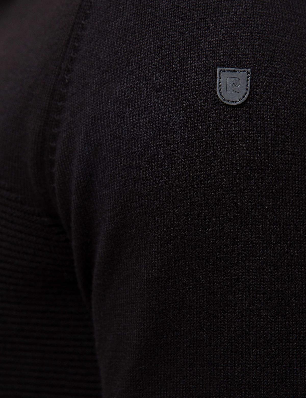 Siyah Slim Fit Triko Kazak - 50208706006