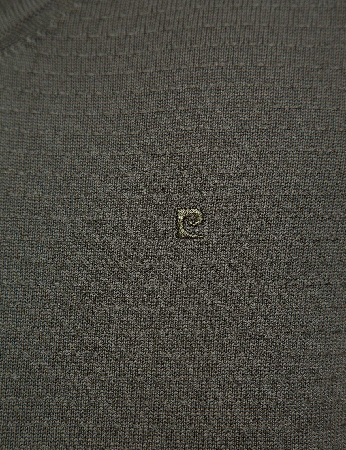 Haki Slim Fit Kazak - 50208707021