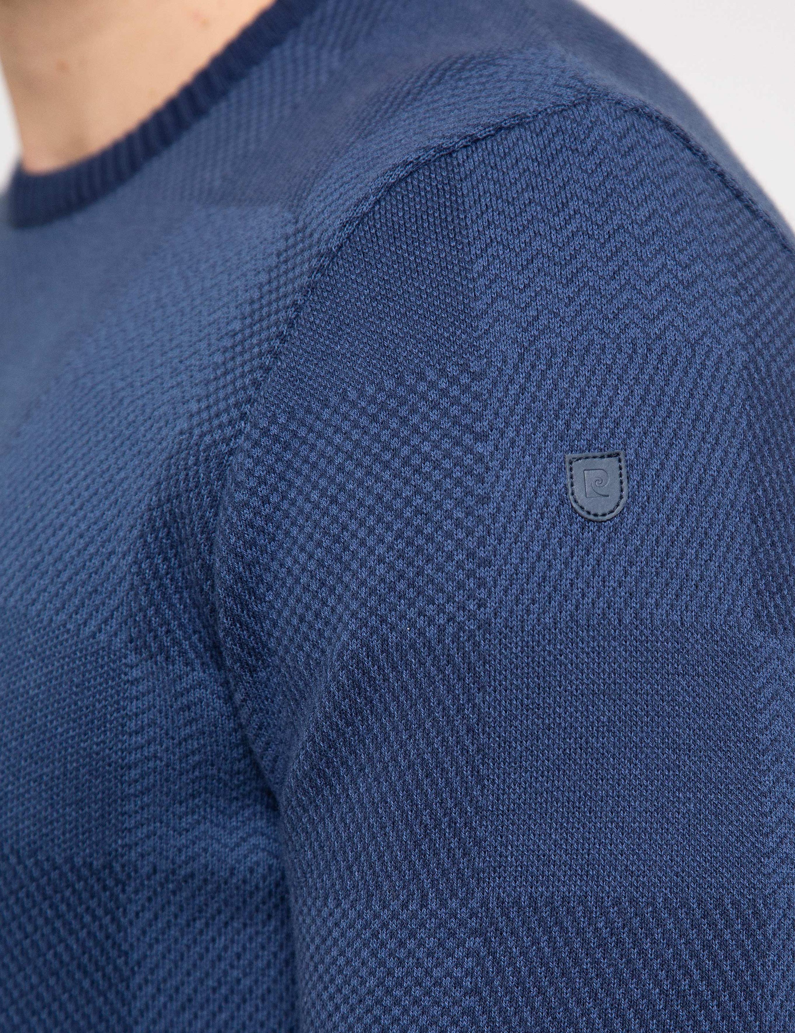 Lacivert Slim Fit Kazak