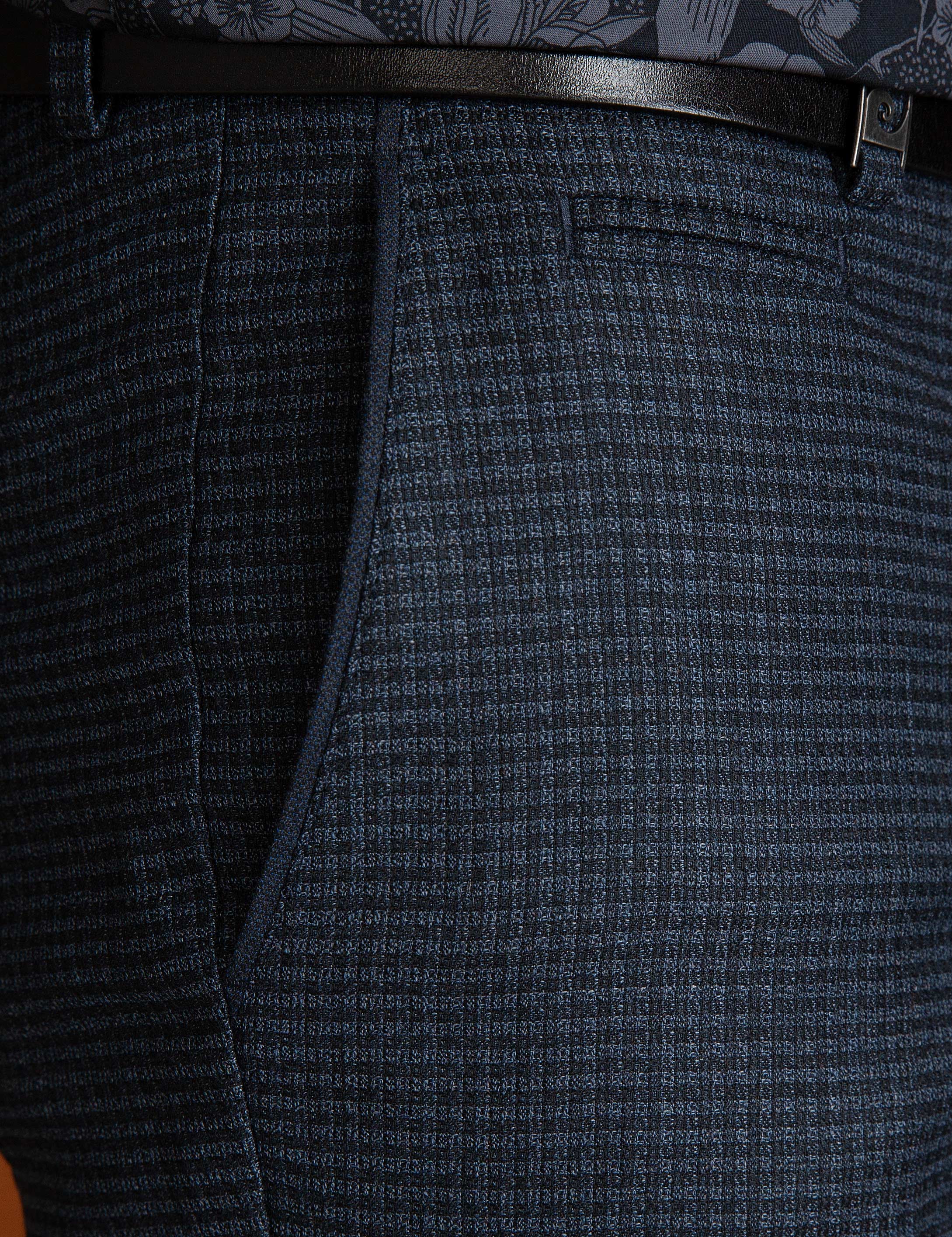 Lacivert Ekstra Slim Fit Pantolon