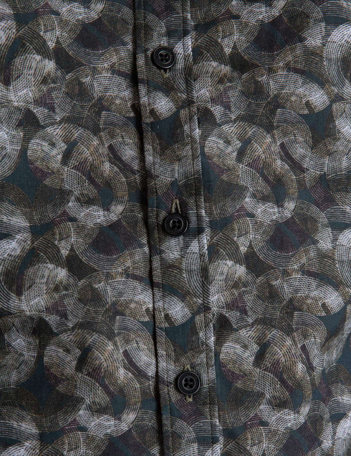 Yeşil Regular Fit Gömlek - 50193886002