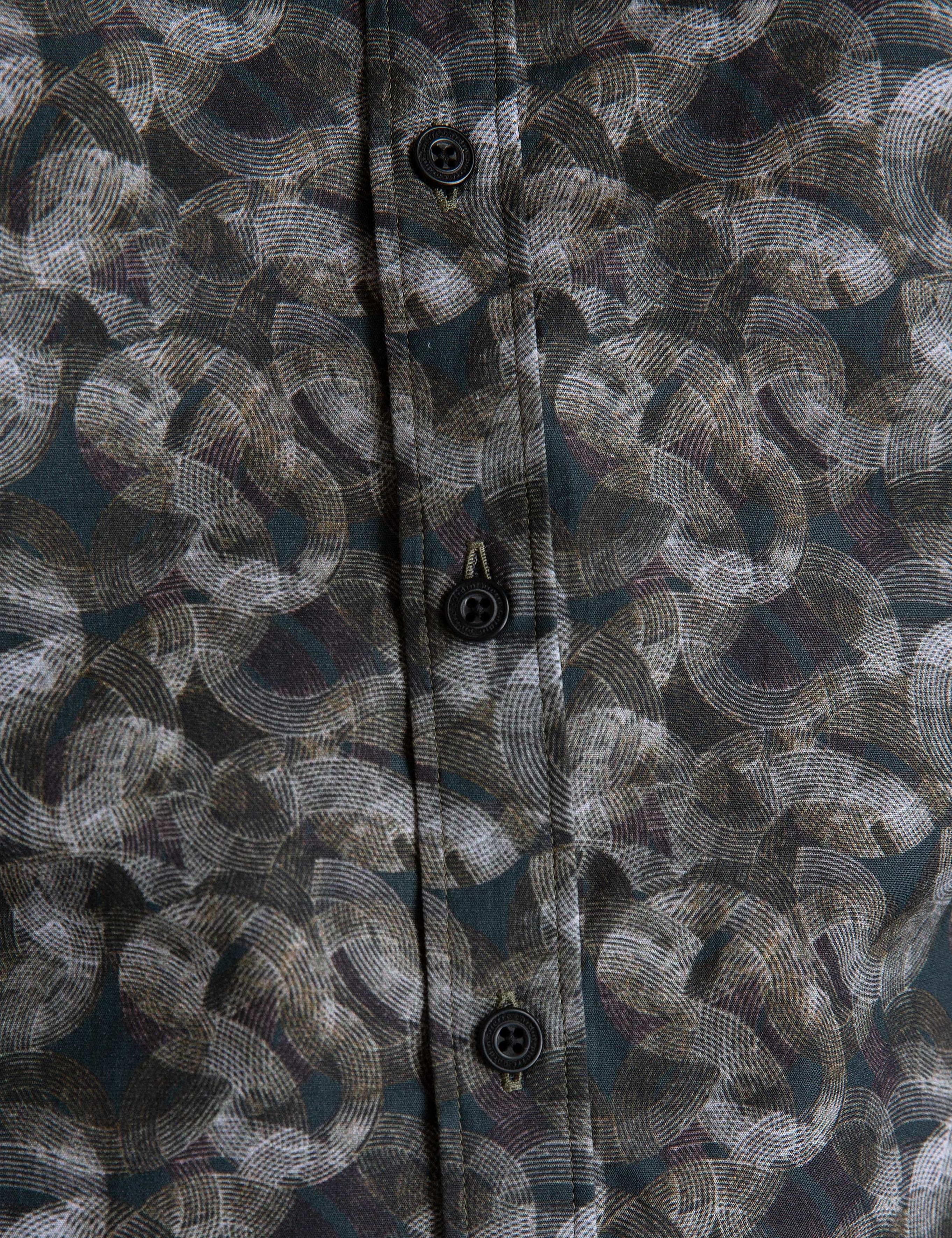 Yeşil Regular Fit Gömlek