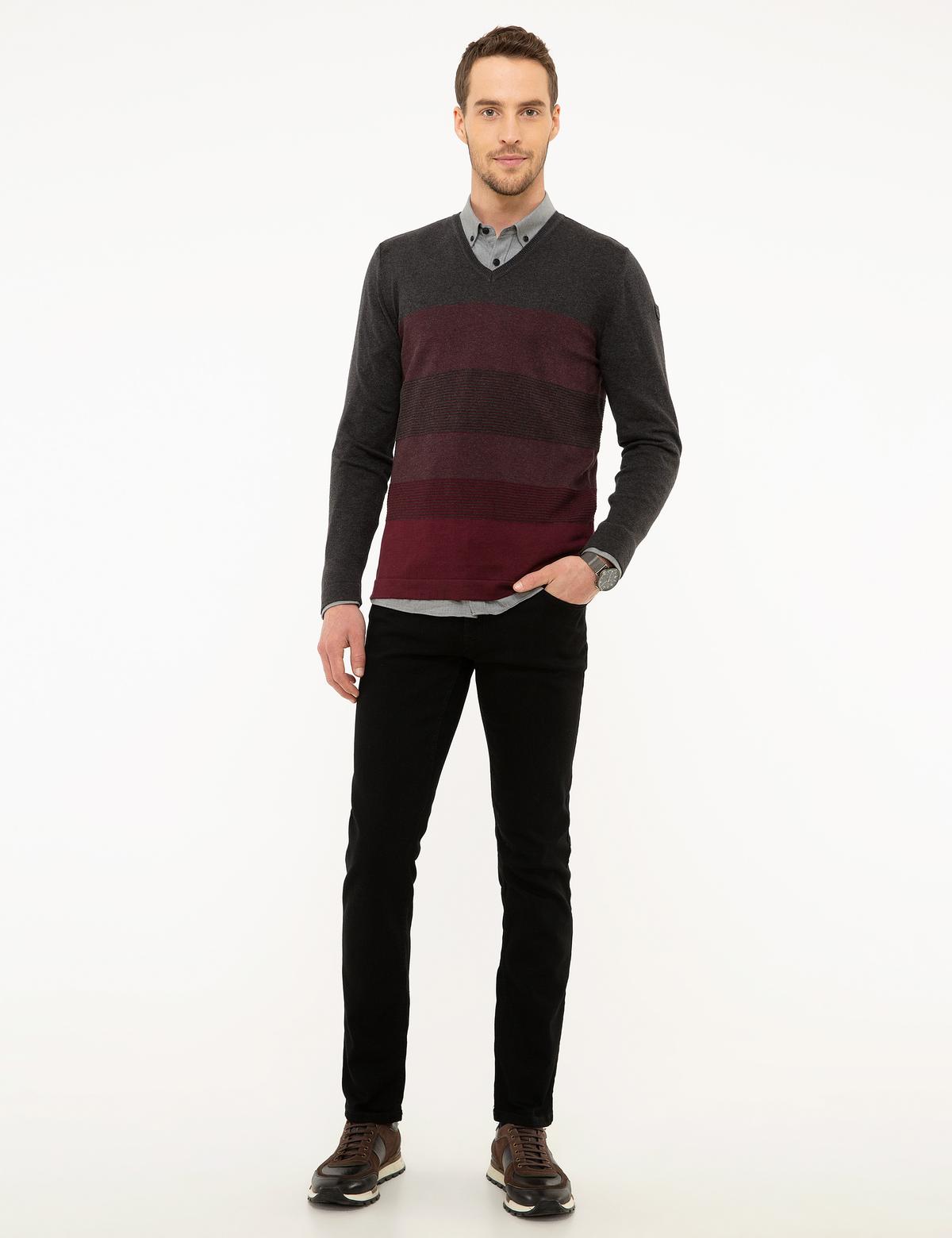 Gri Triko Kazak - 50175319053