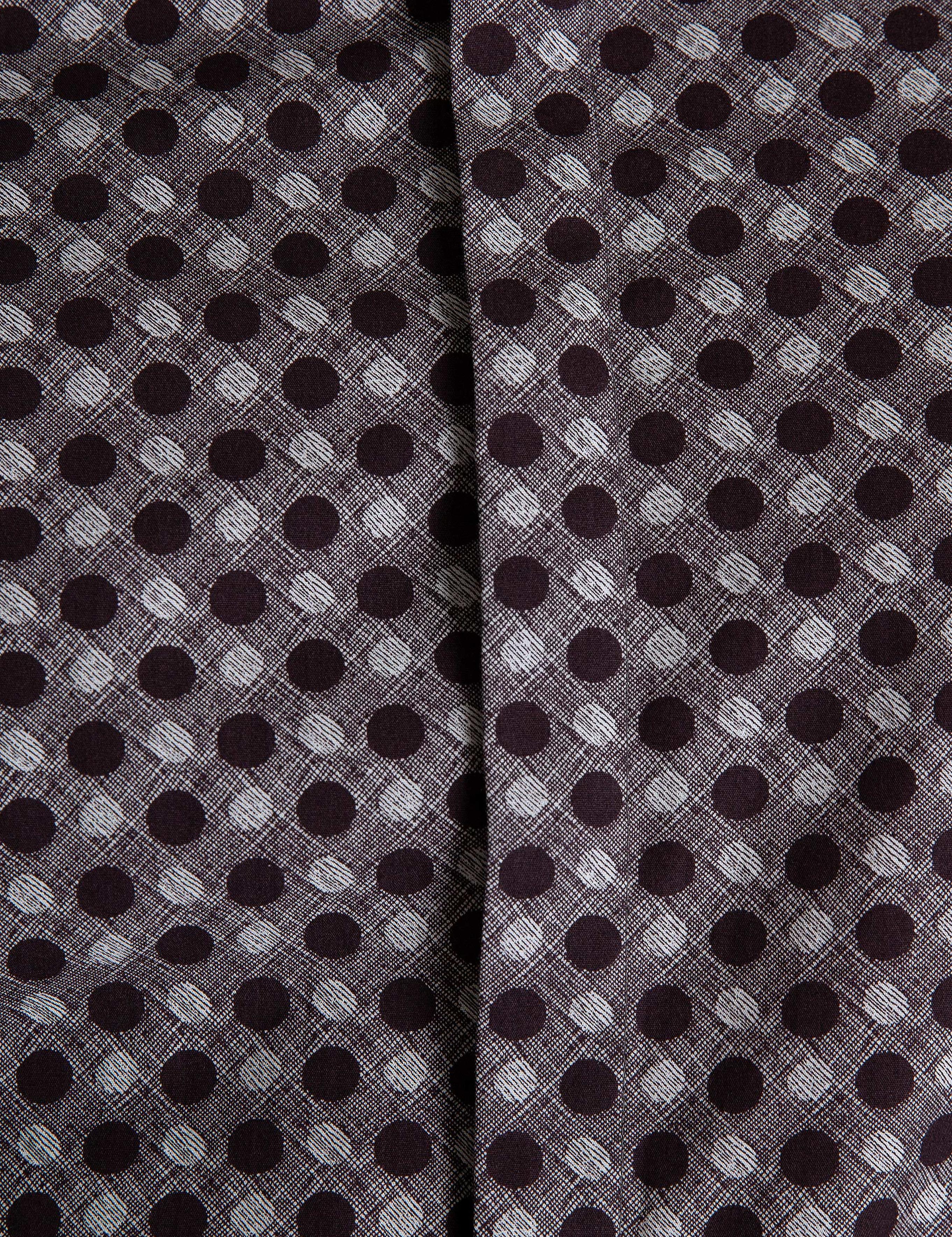 Bordo Slim Fit Gömlek