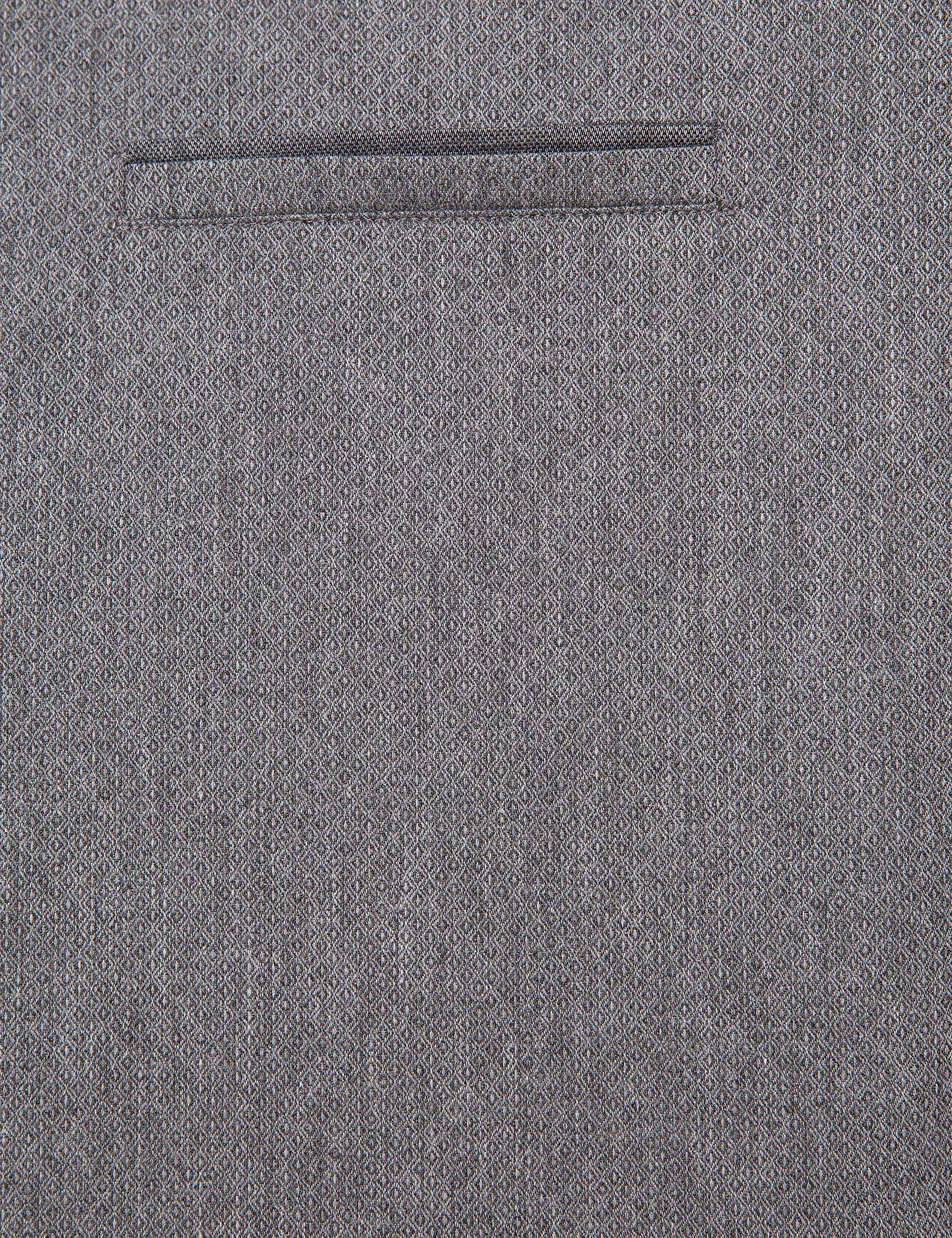 Gri Slim Fit Gömlek - Image 5