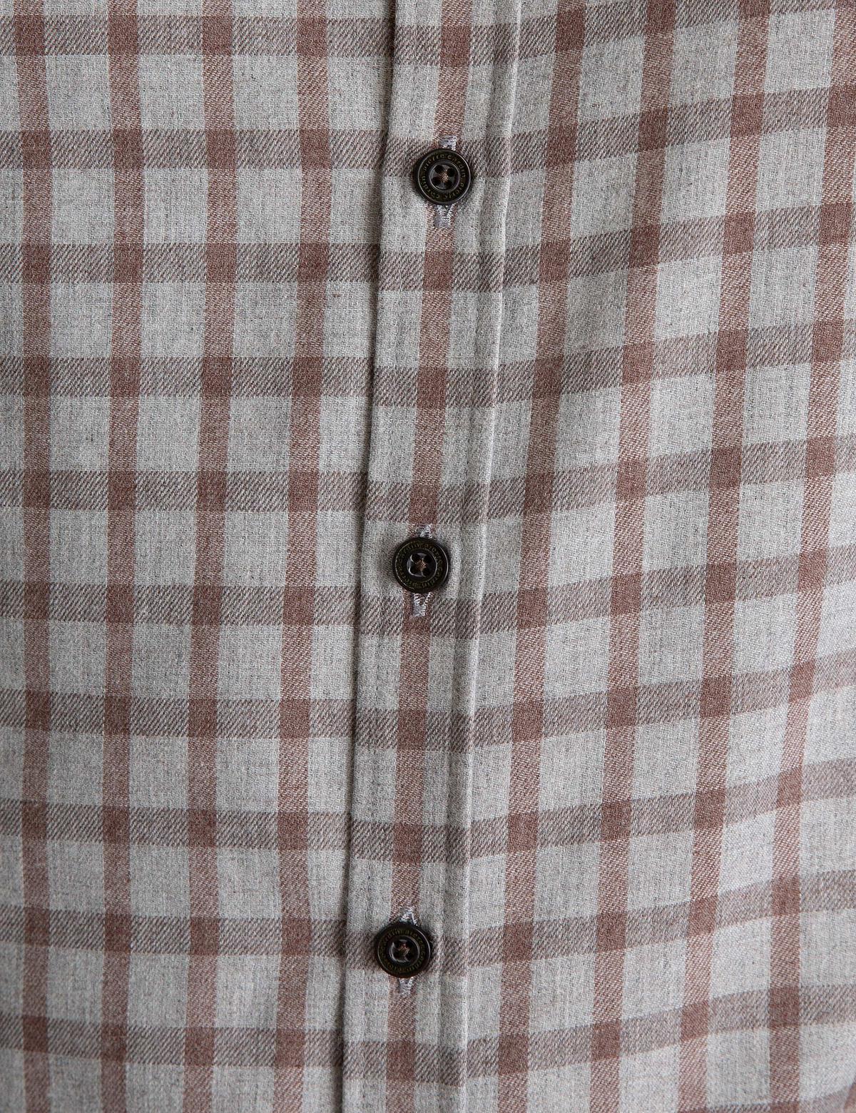 Açık Kahverengi Slim Fit Gömlek - 50193965036