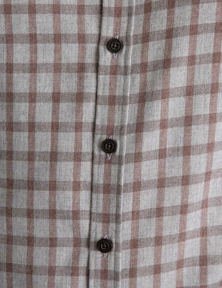 Açık Kahverengi Slim Fit Gömlek - 50193965036