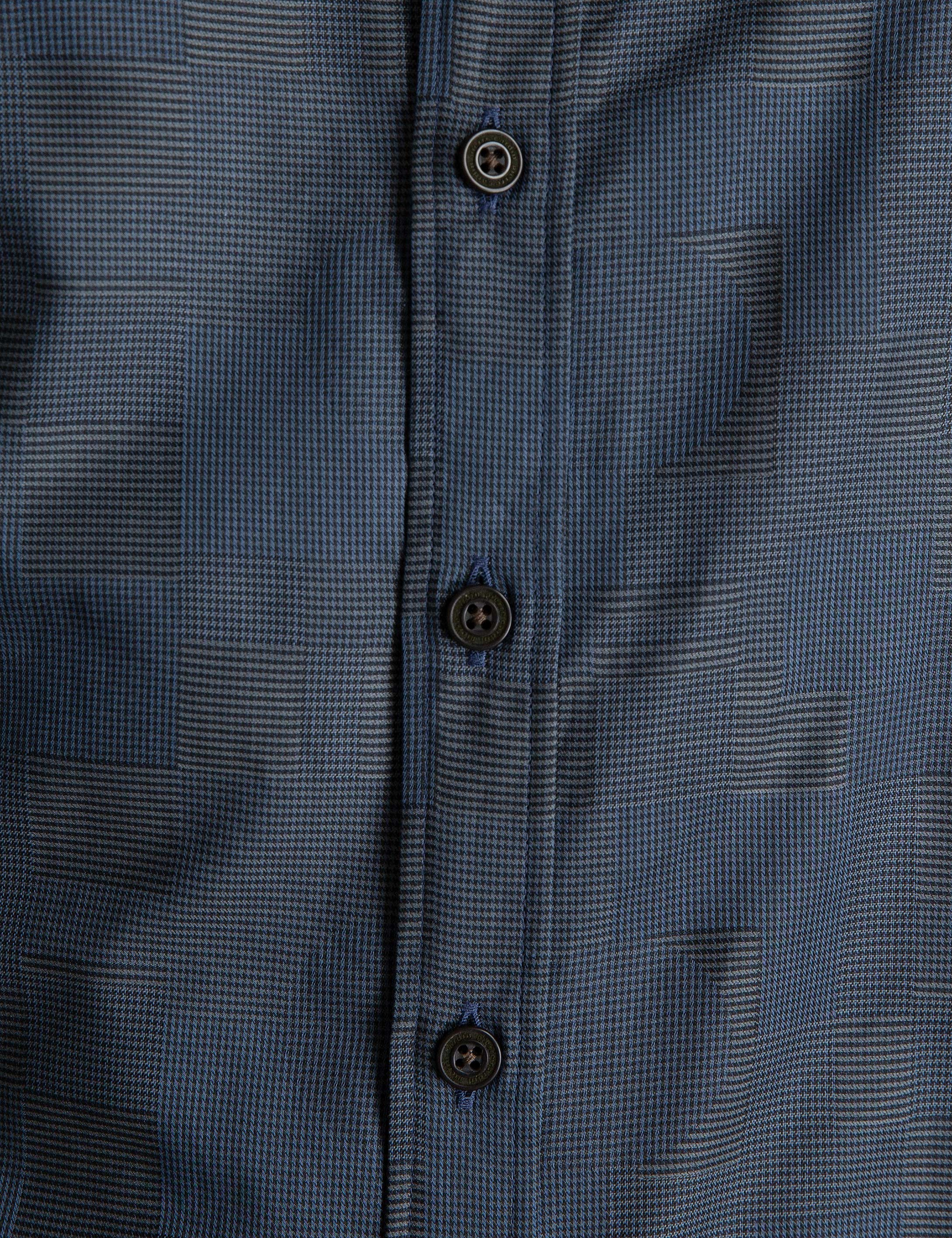 Lacivert Slim Fit Gömlek - Image 5