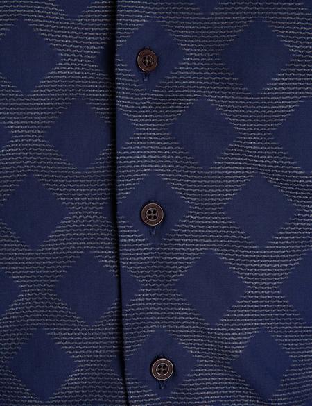 Gri Detaylı Slim Fit Gömlek - 50194031010