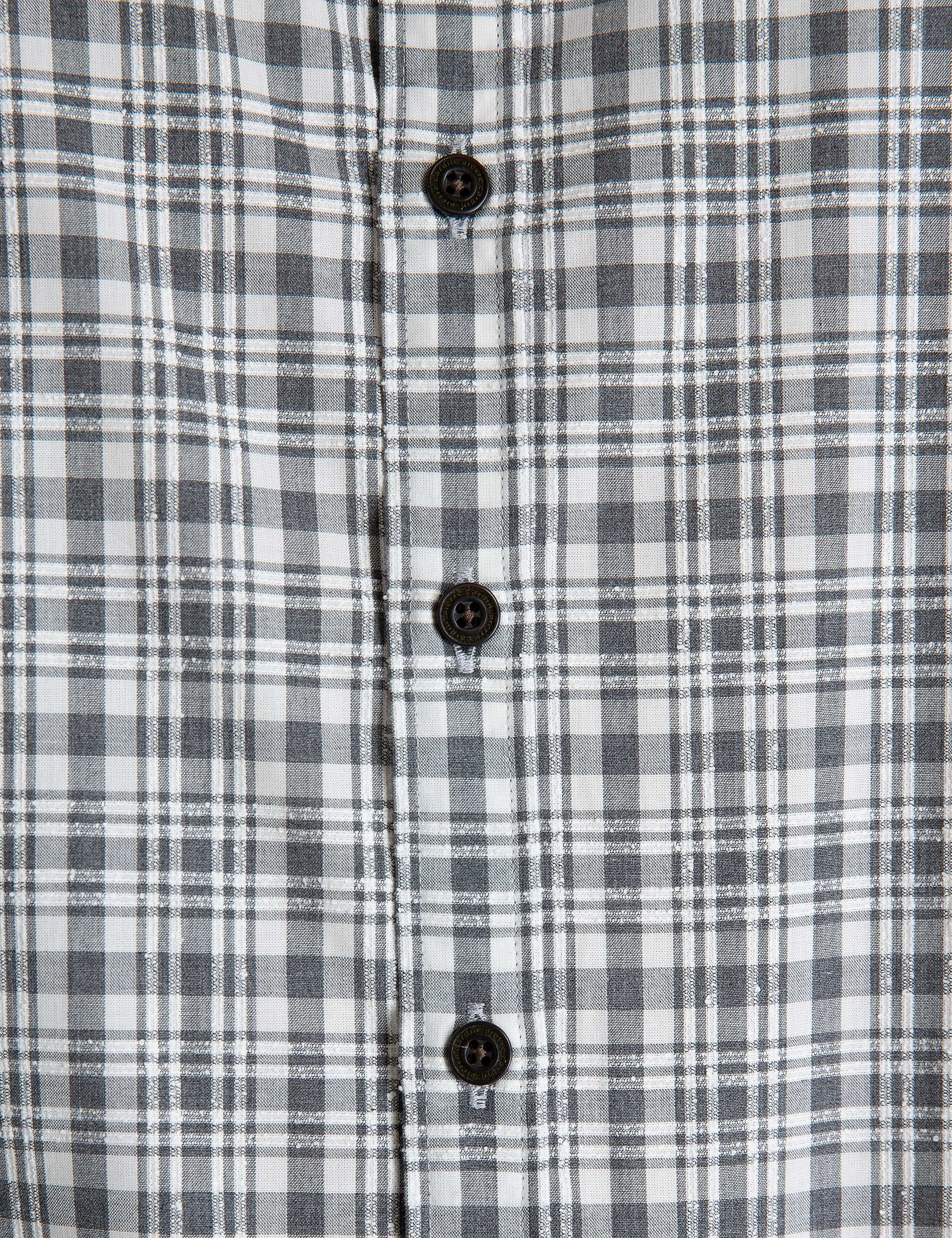 Füme Slim Fit Uzun Kollu Gömlek - Image 5