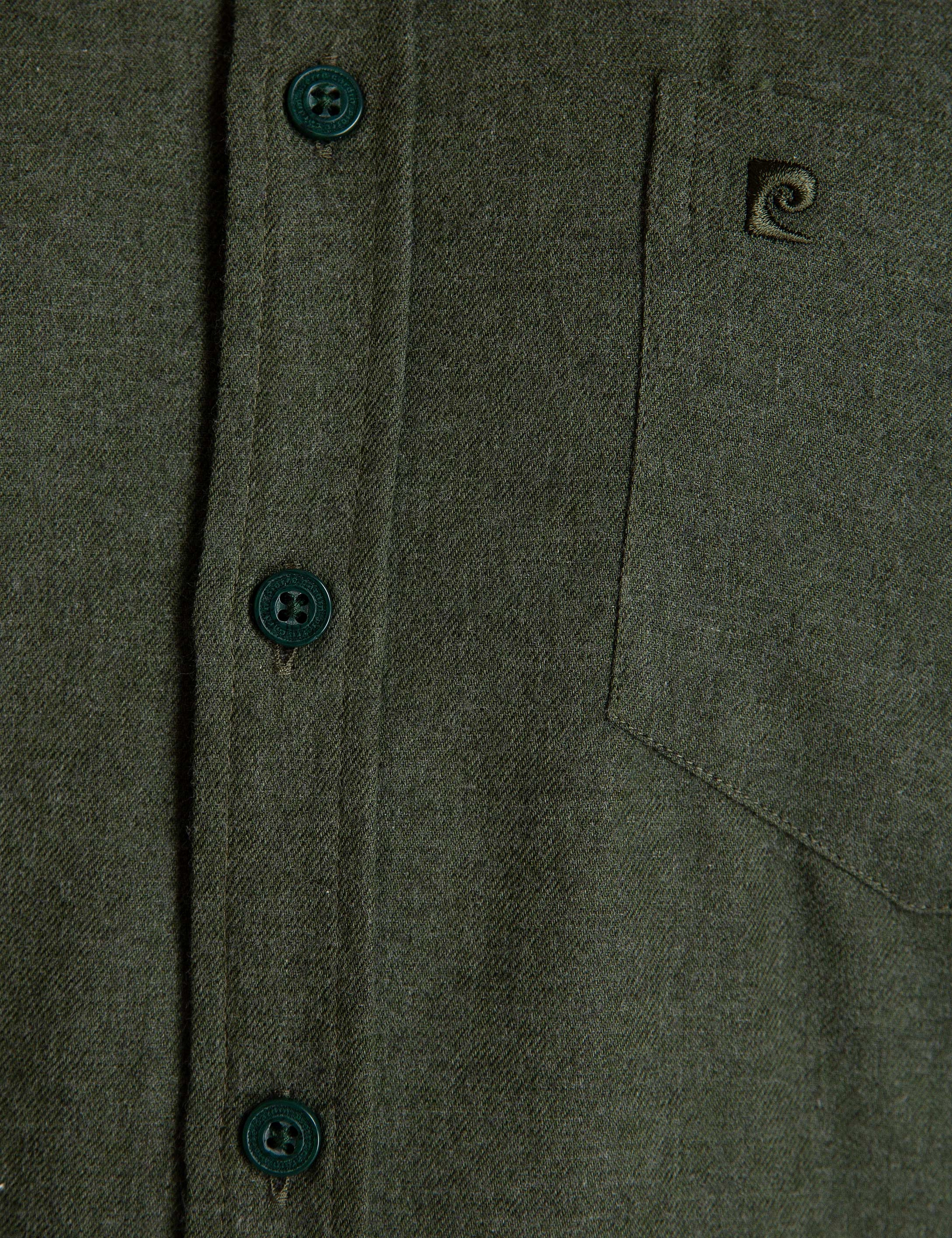 Yeşil Regular Fit Gömlek - Image 5