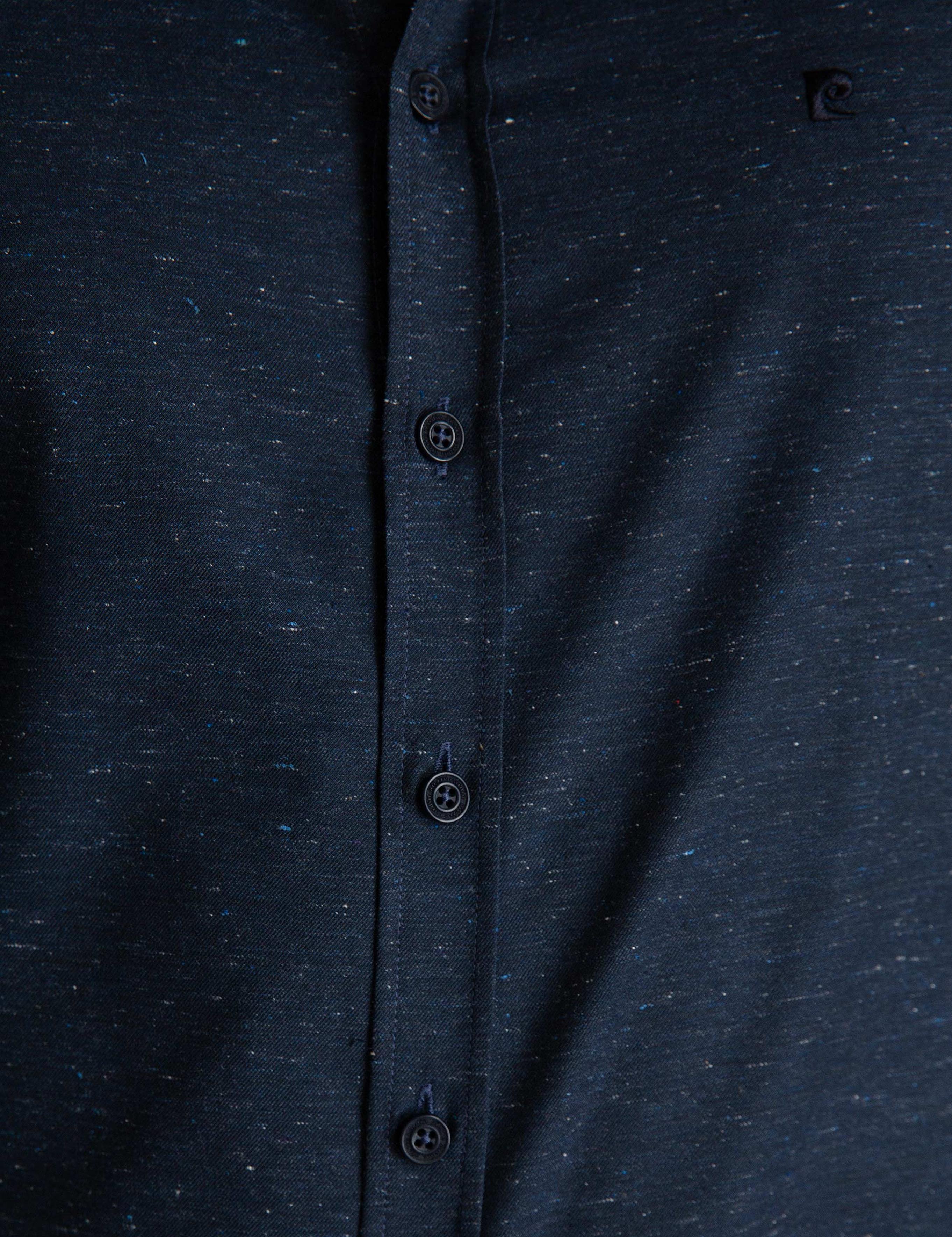 Lacivert Slim Fit Gömlek