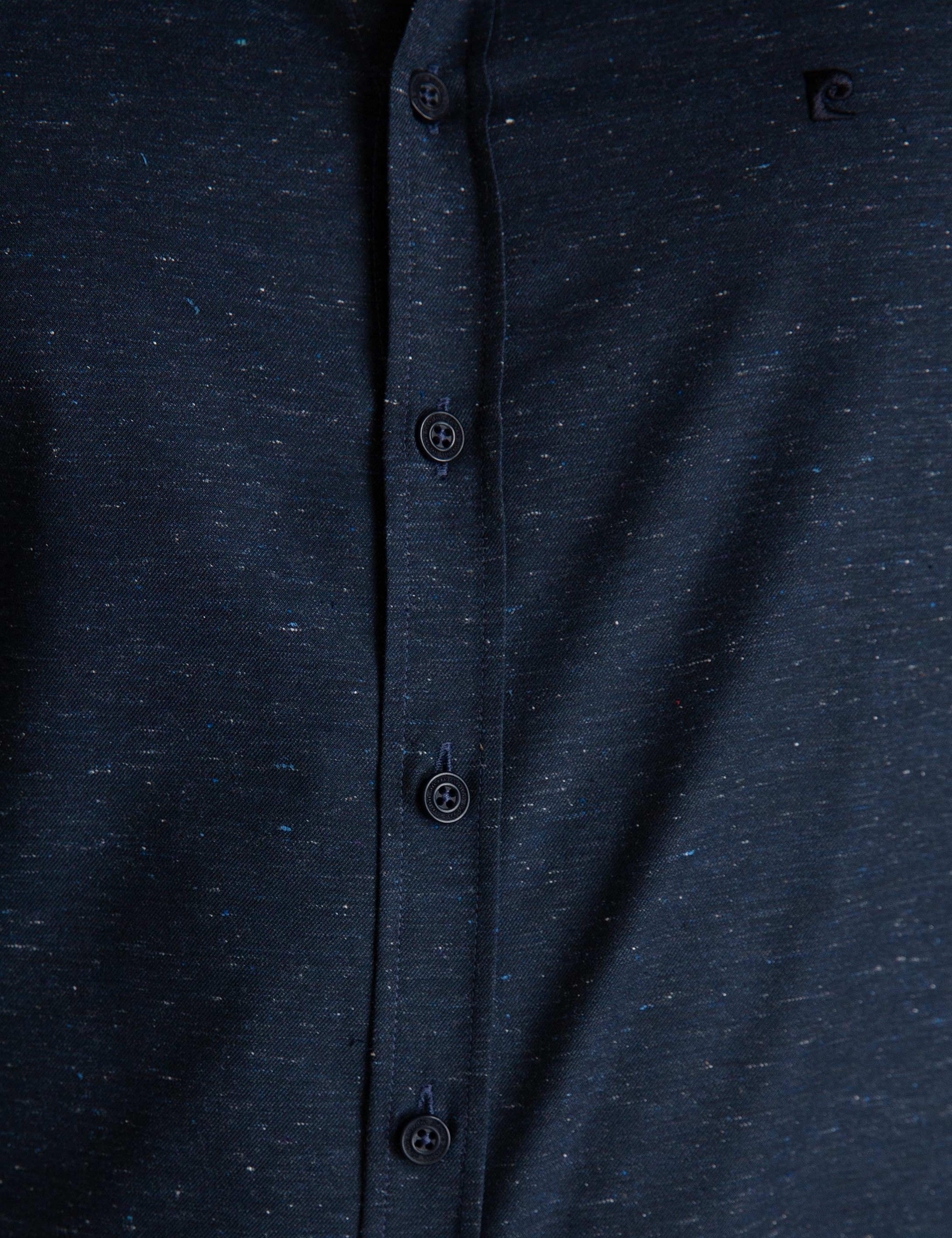 Lacivert Slim Fit Gömlek