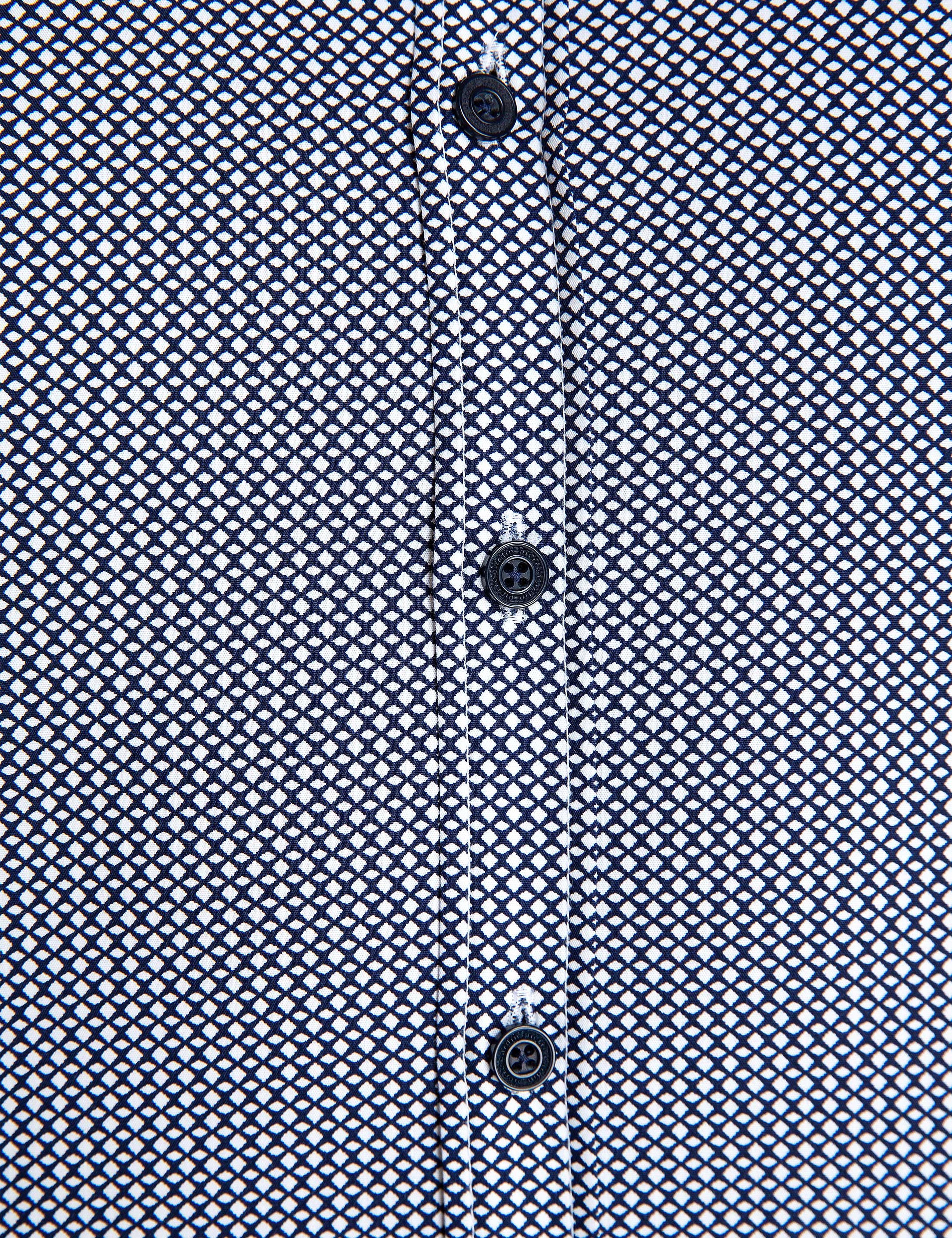 Lacivert Slim Fit Gömlek - Image 5