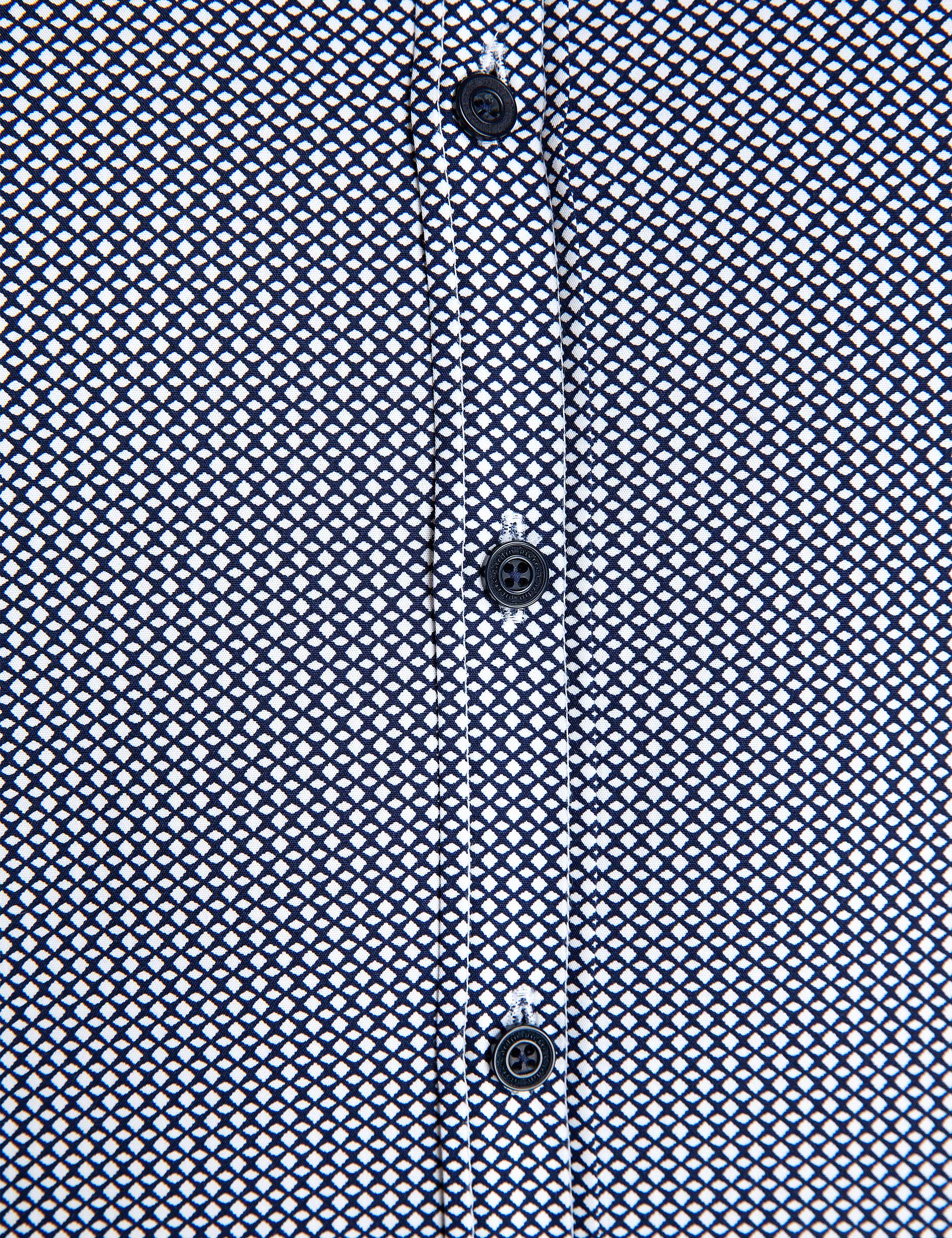 Lacivert Slim Fit Gömlek