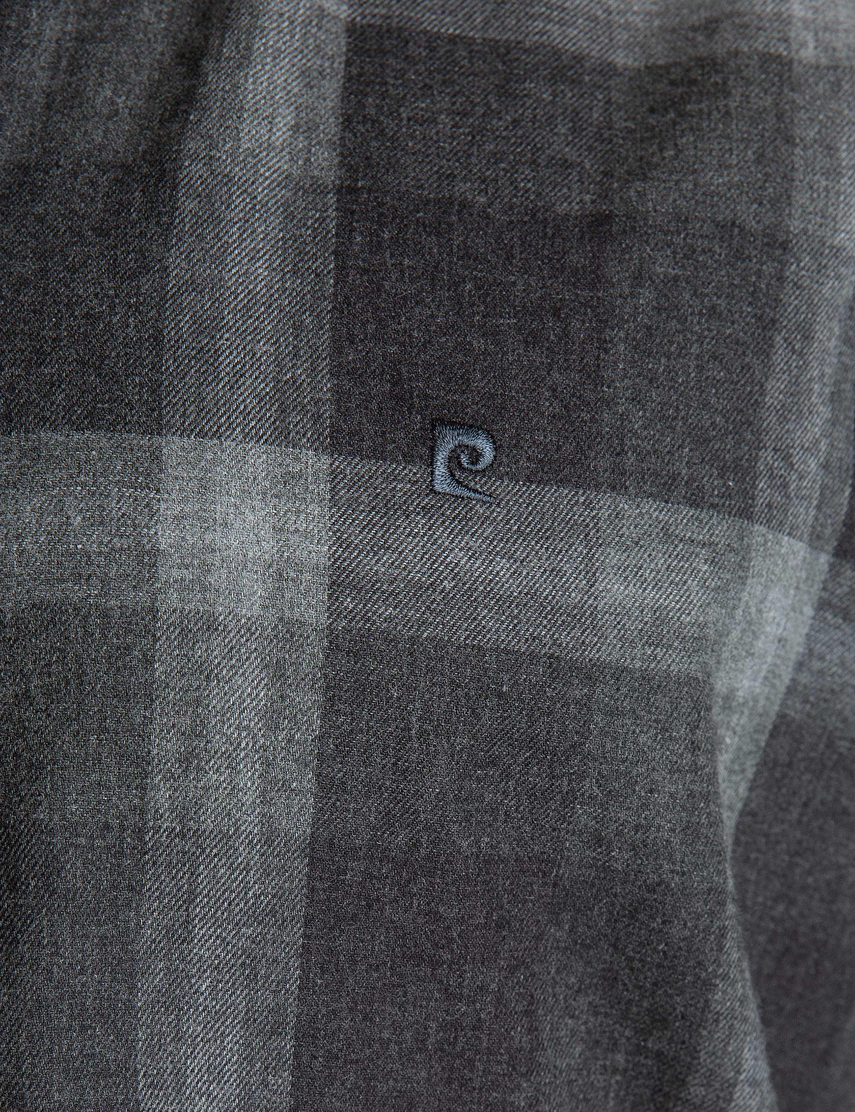 Antrasit Gri Slim Fit Gömlek