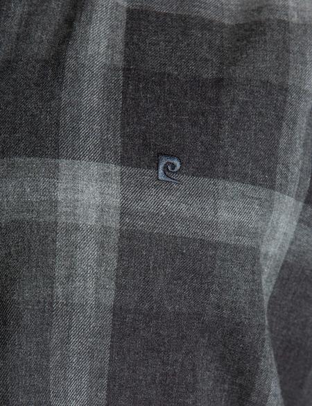 Antrasit Gri Slim Fit Gömlek - 50202438007