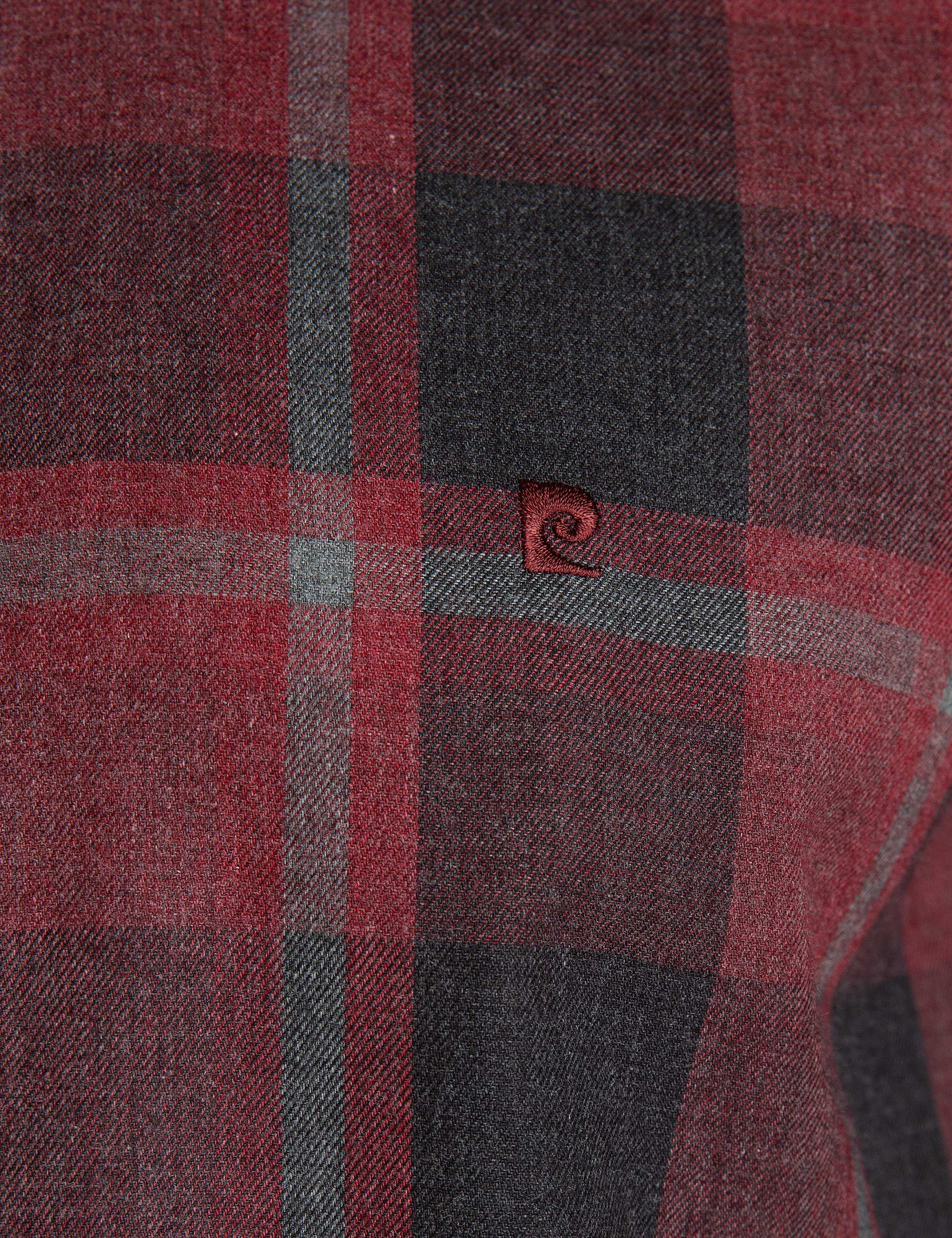 Bordo Slim Fit Gömlek - Image 5