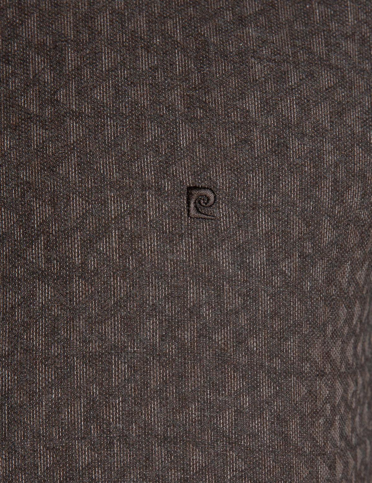 Kahverengi Slim Fit Gömlek - 50202441003