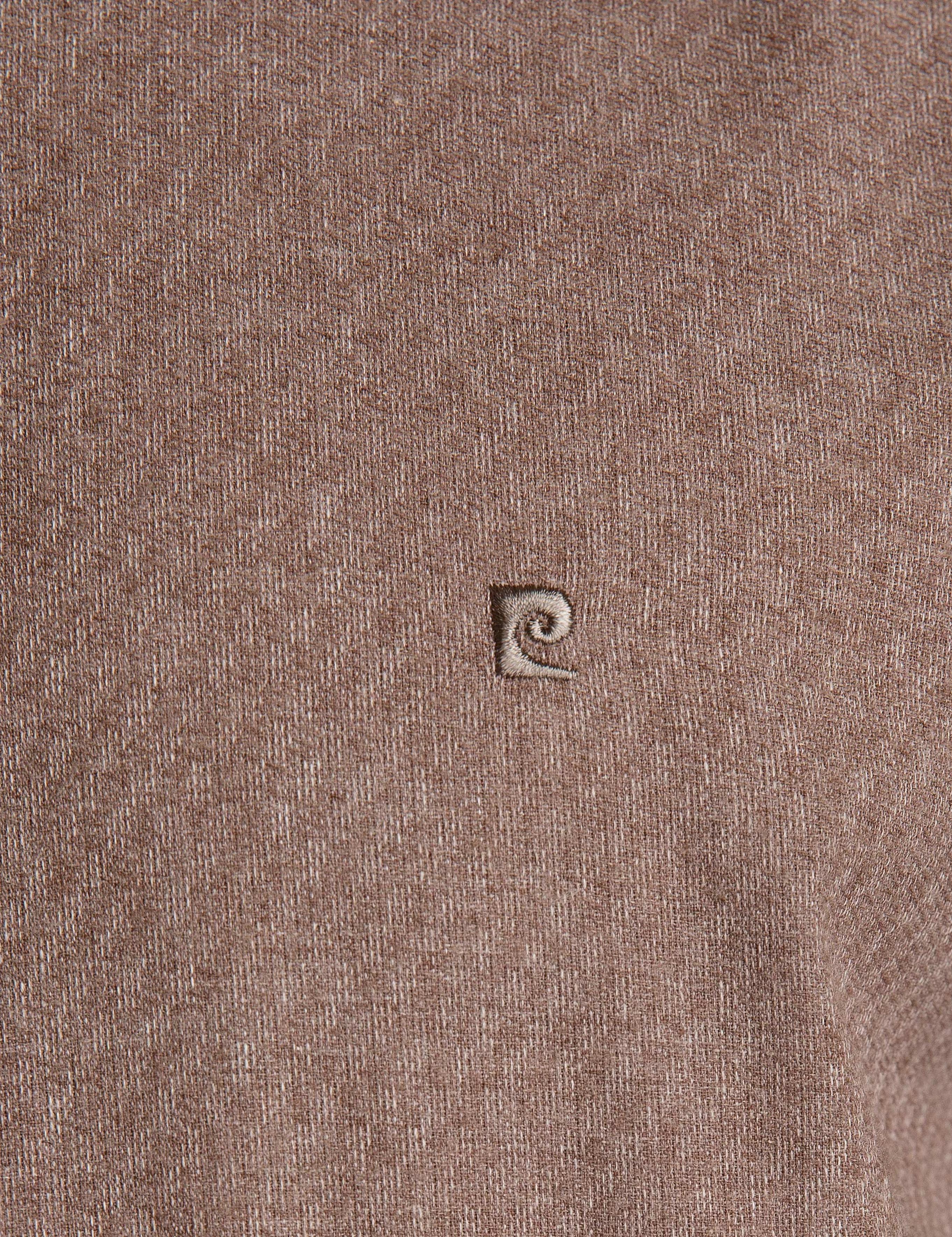 Bej Slim Fit Gömlek