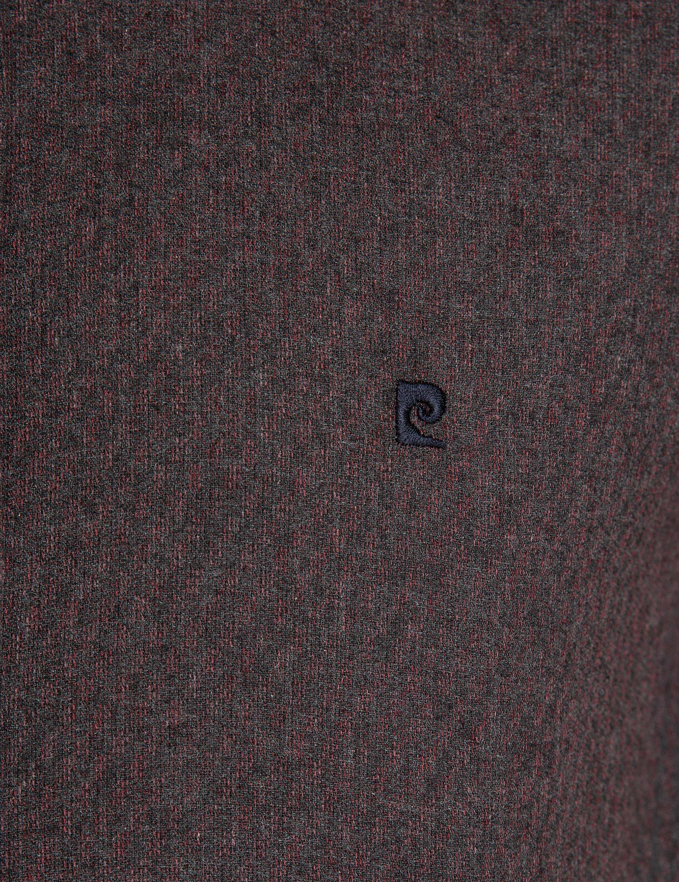 Bordo Slim Fit Gömlek