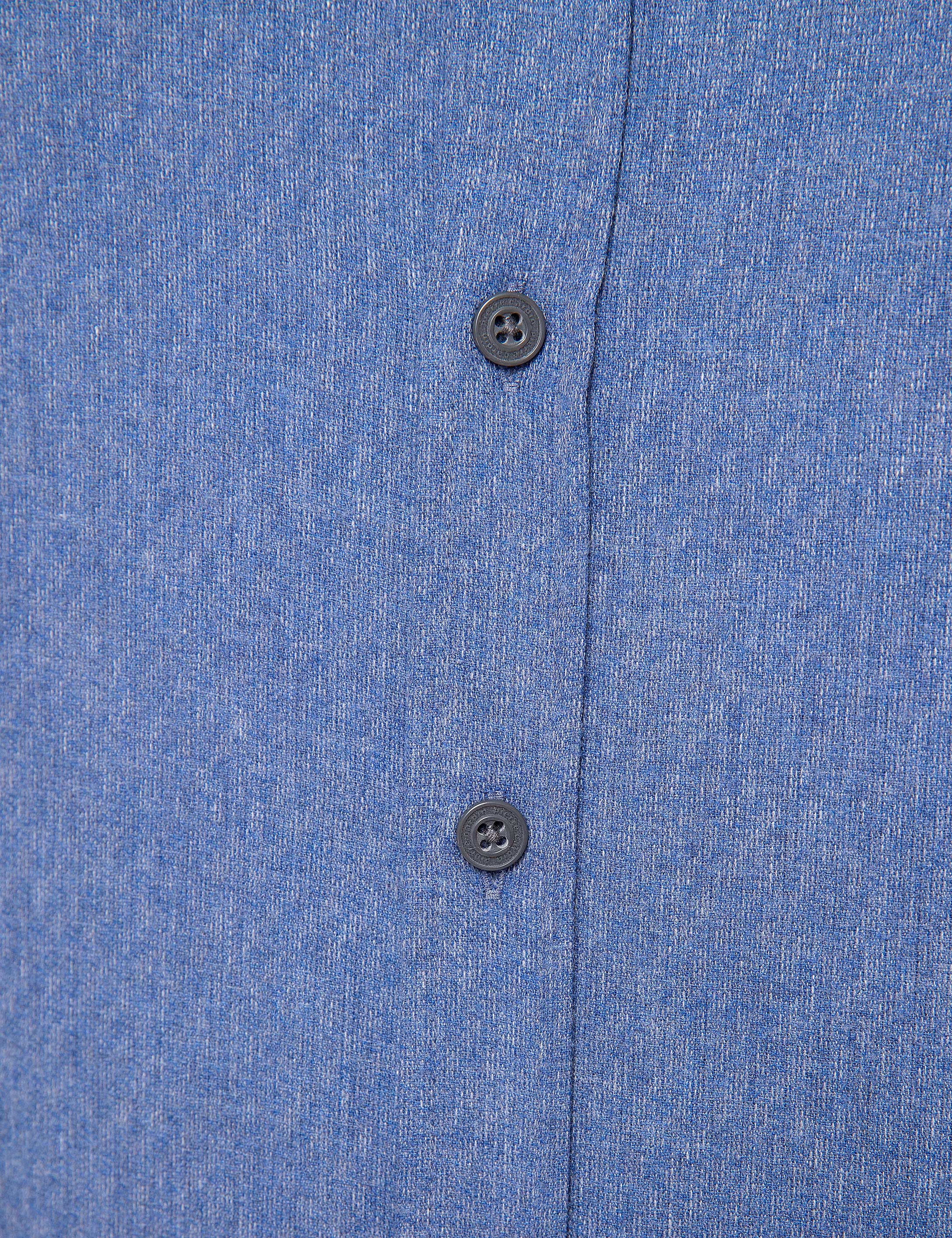 Mavi Slim Fit Gömlek - Image 5