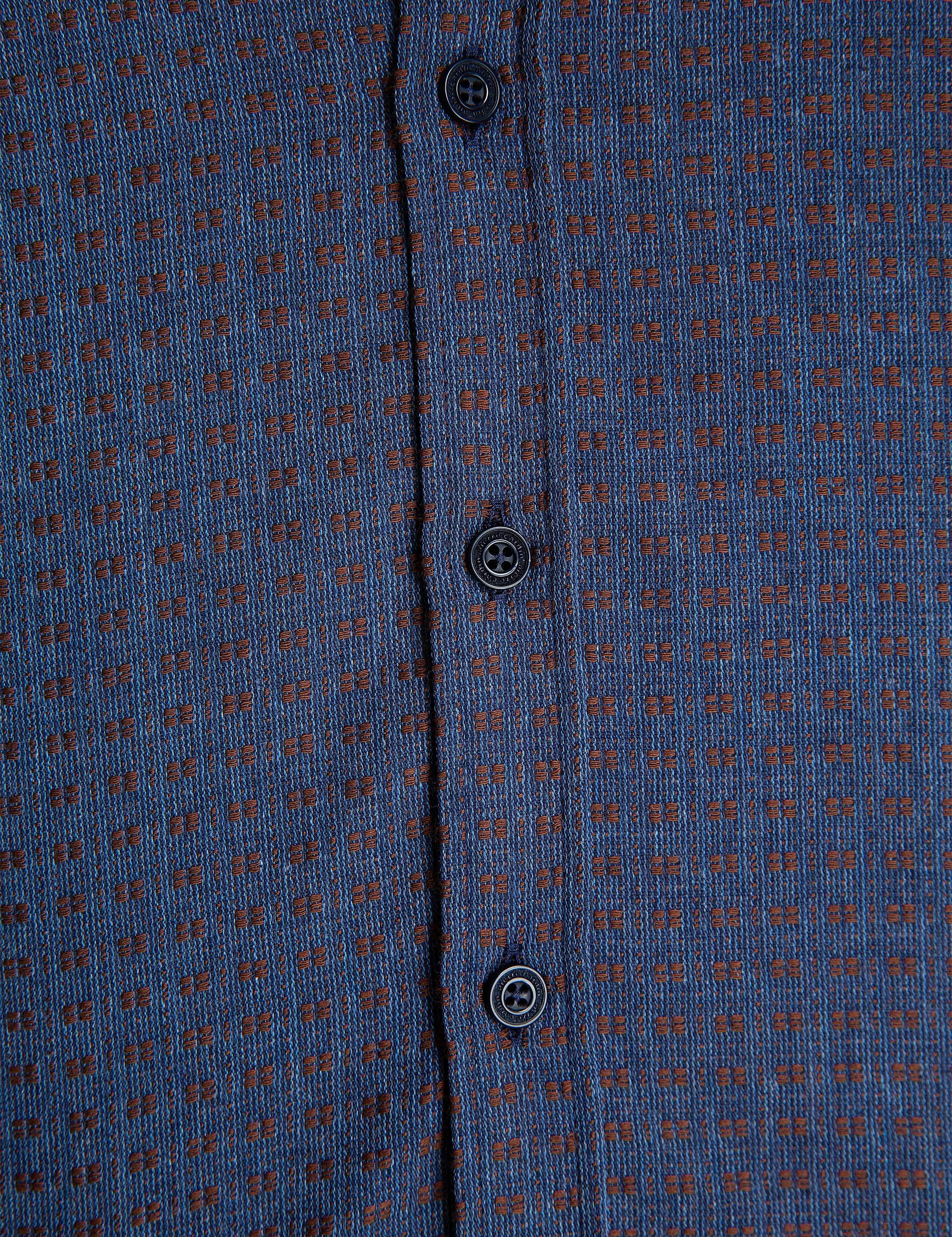 Kiremit Slim Fit Gömlek - Image 5