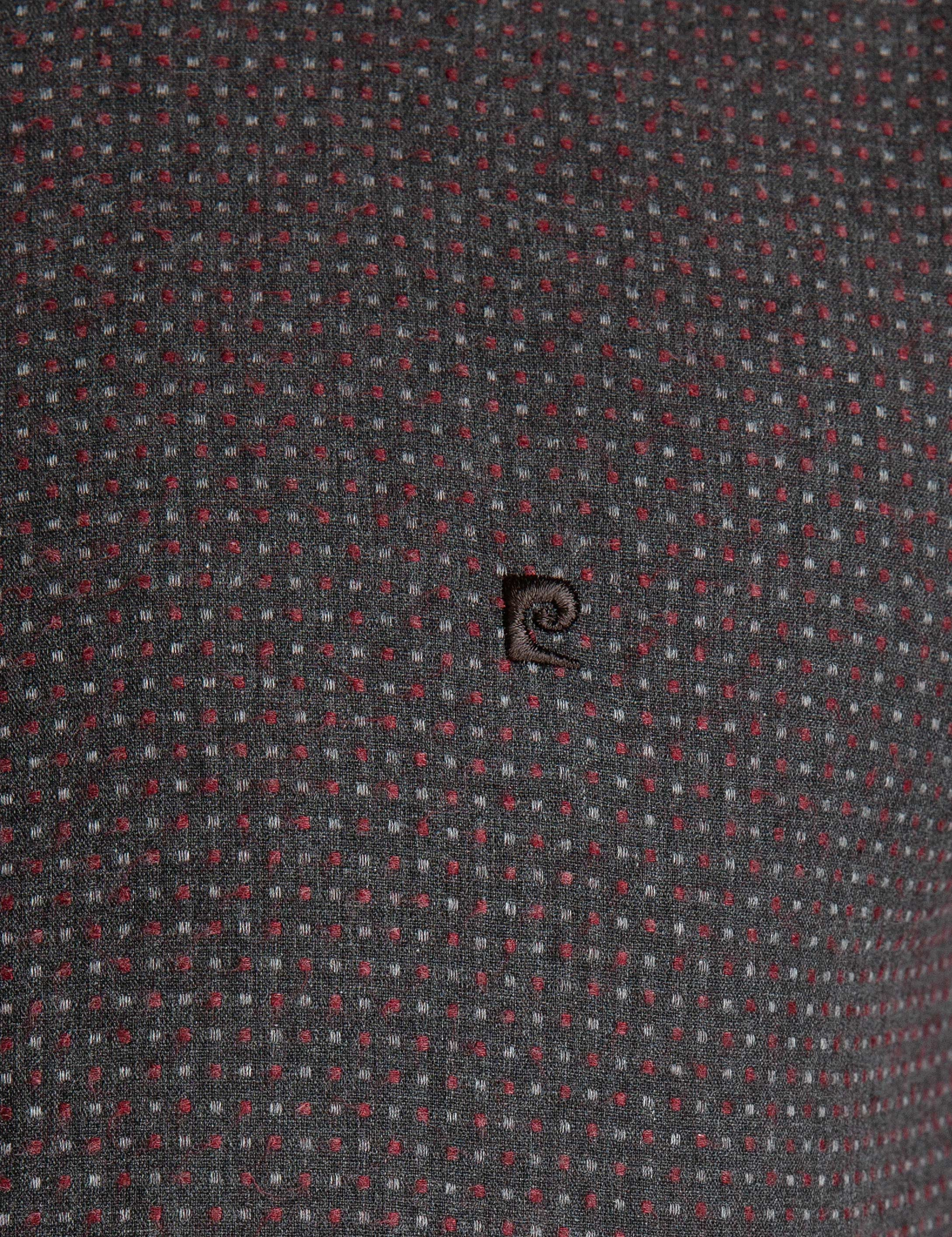 Kahverengi Slim Fit Gömlek - Image 5