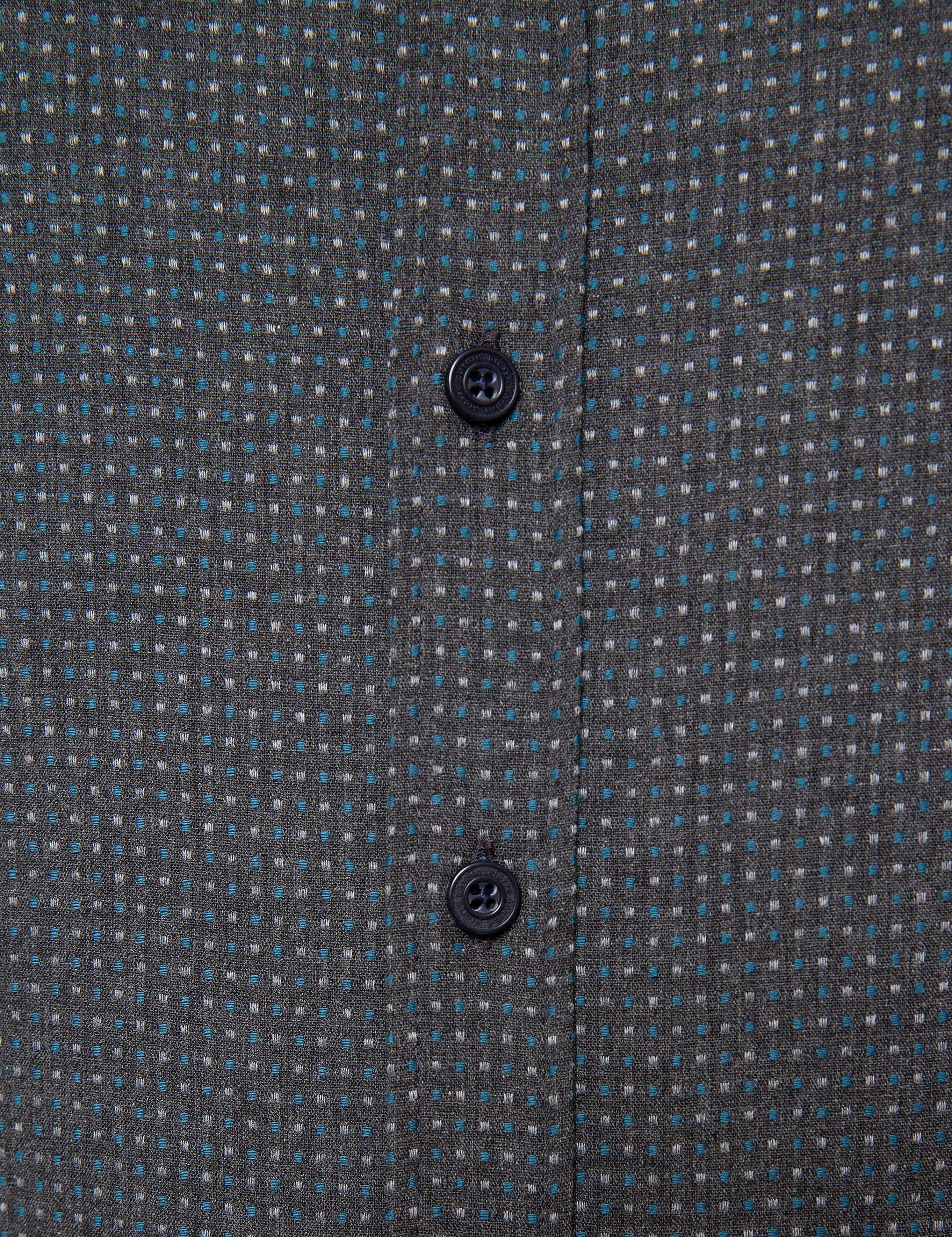 Kahverengi Slim Fit Gömlek