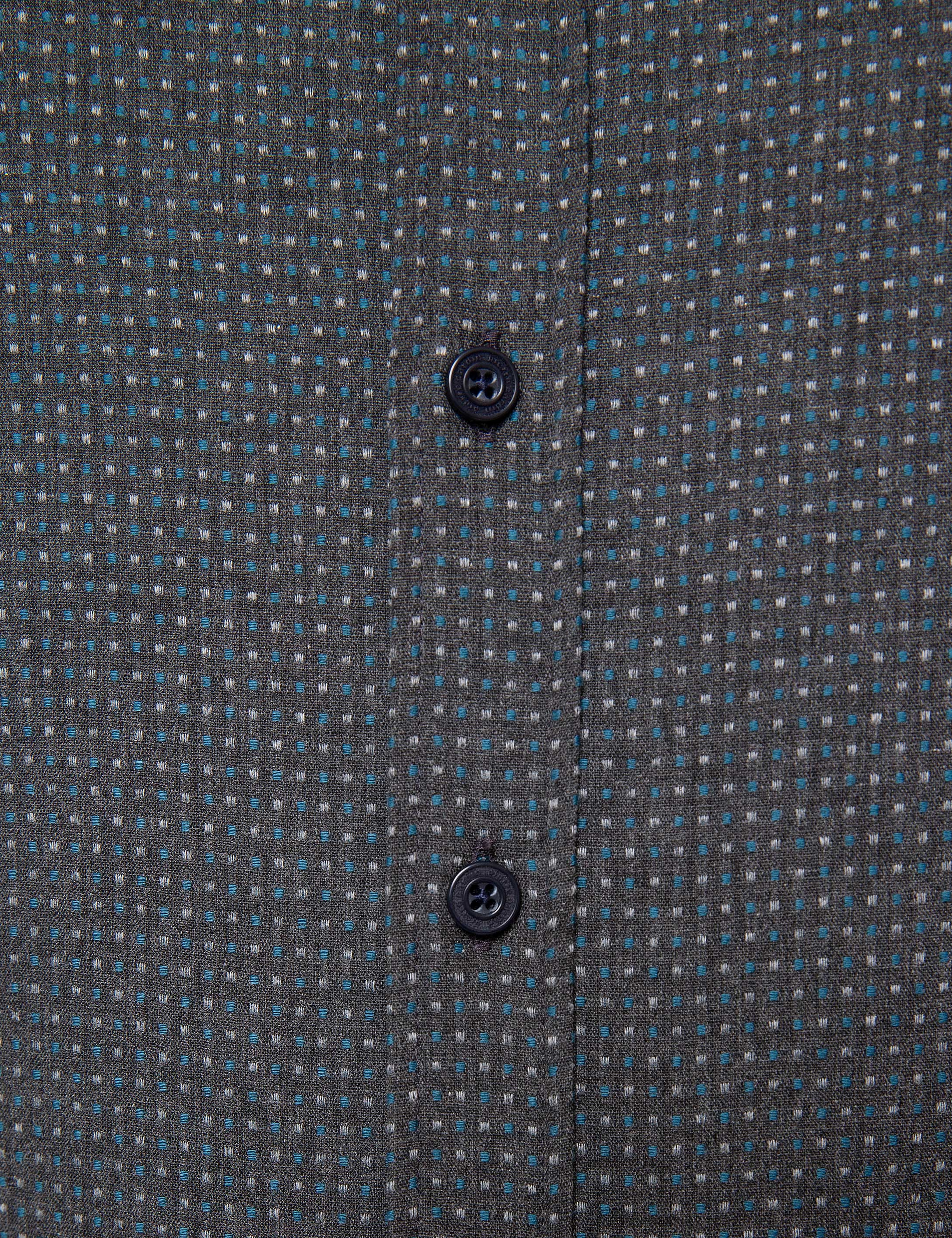 Kahverengi Slim Fit Gömlek - Image 5