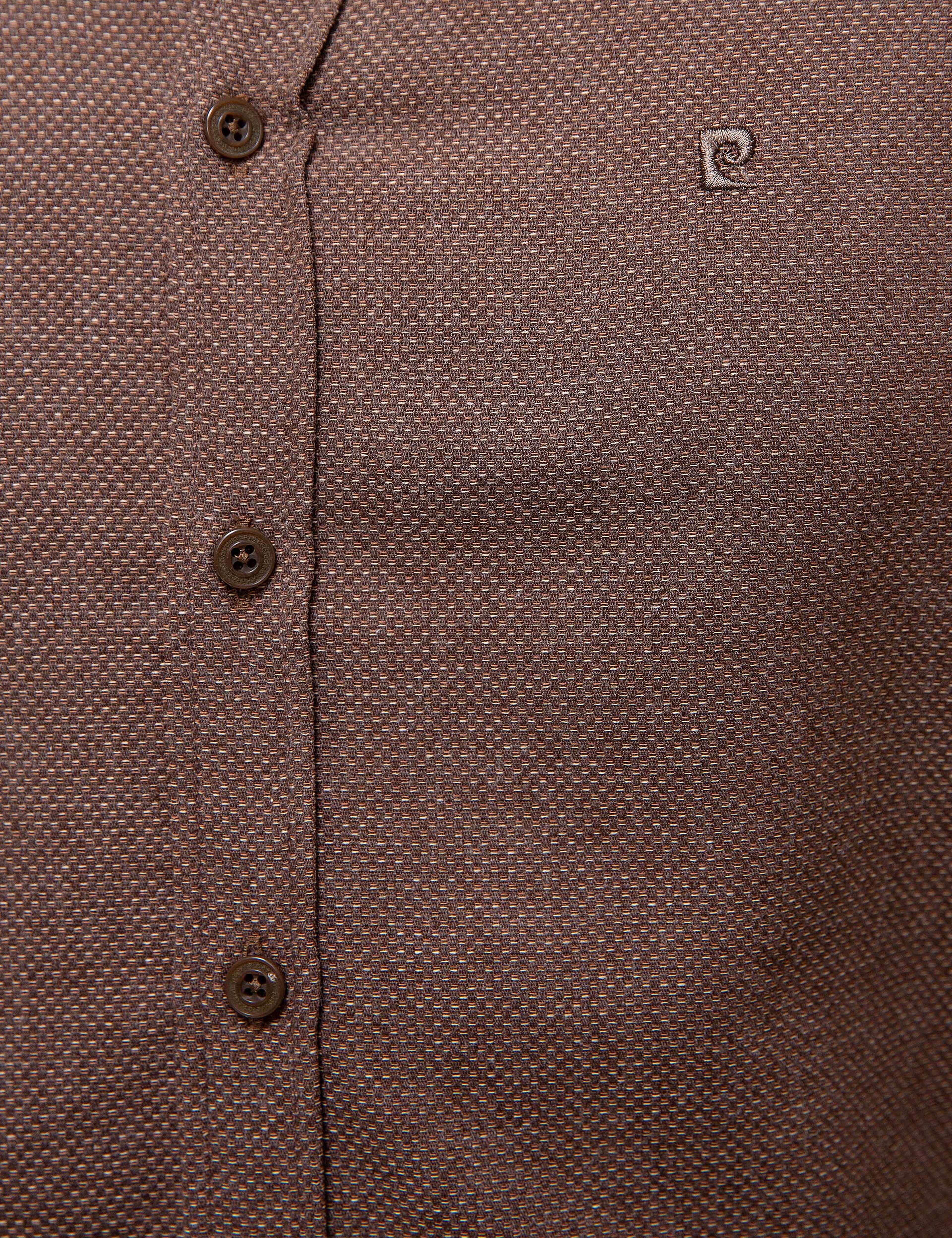 Kiremit Slim Fit Gömlek - Image 5