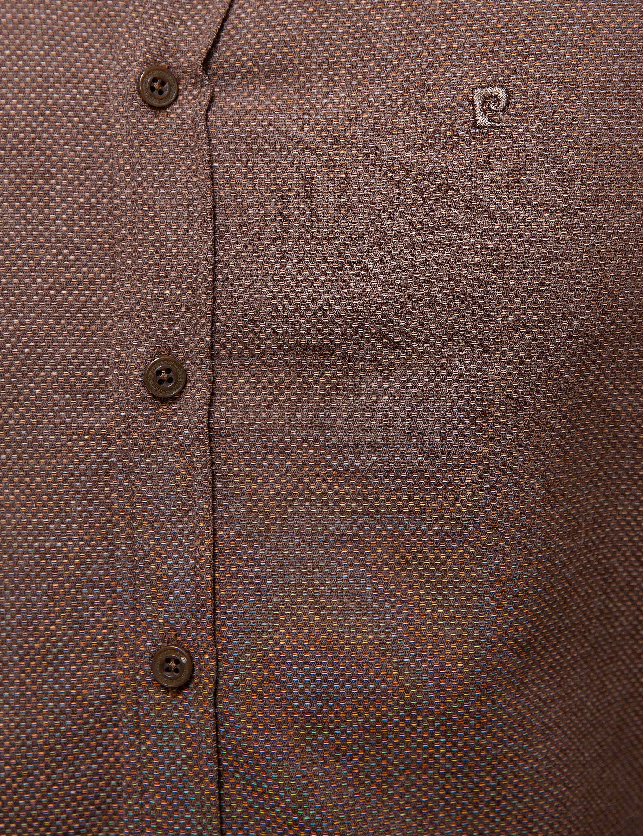 Kiremit Slim Fit Gömlek