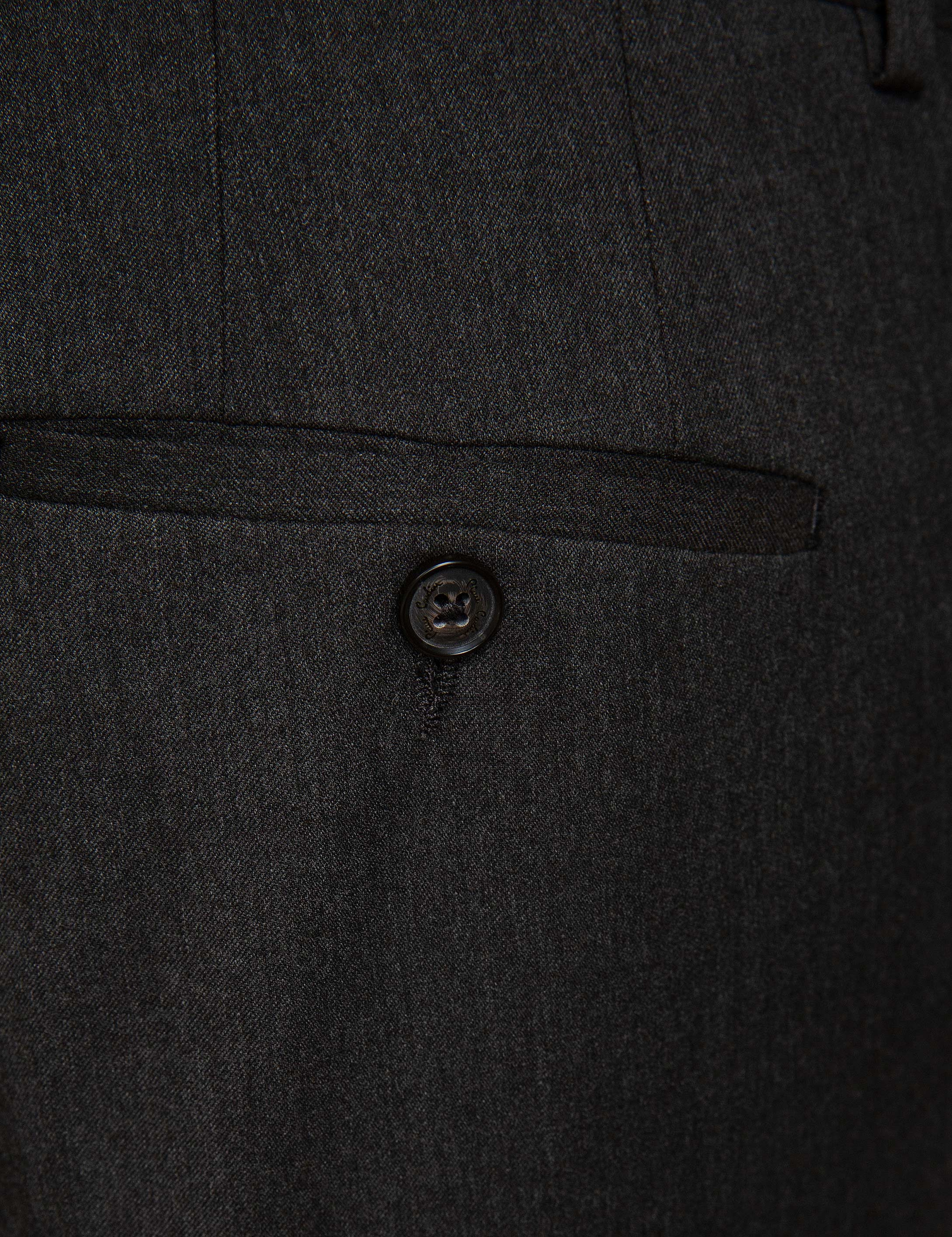 Kahverengi Slim Fit Pantolon - Image 5
