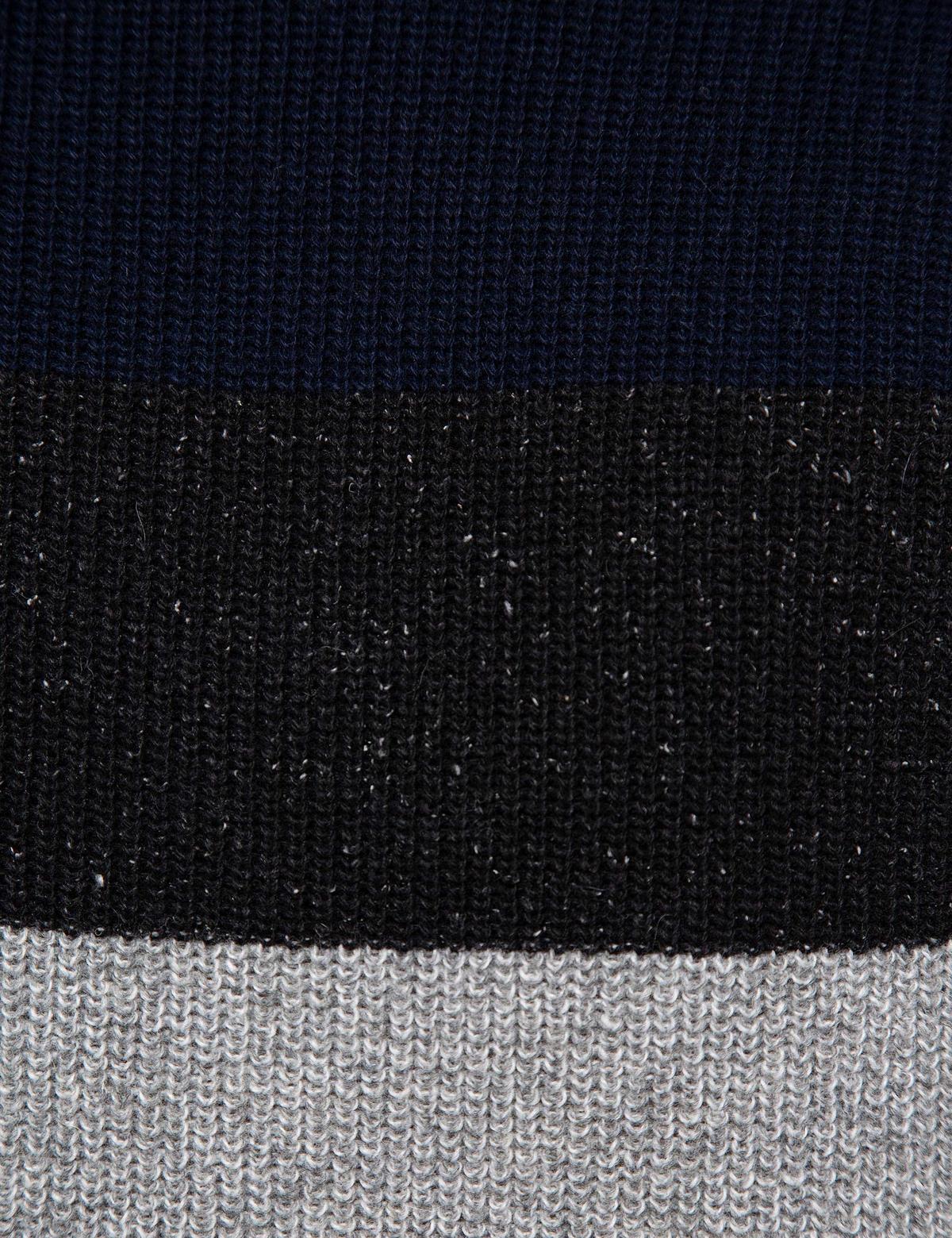 Lacivert Slim Fit Kazak - 50193355035