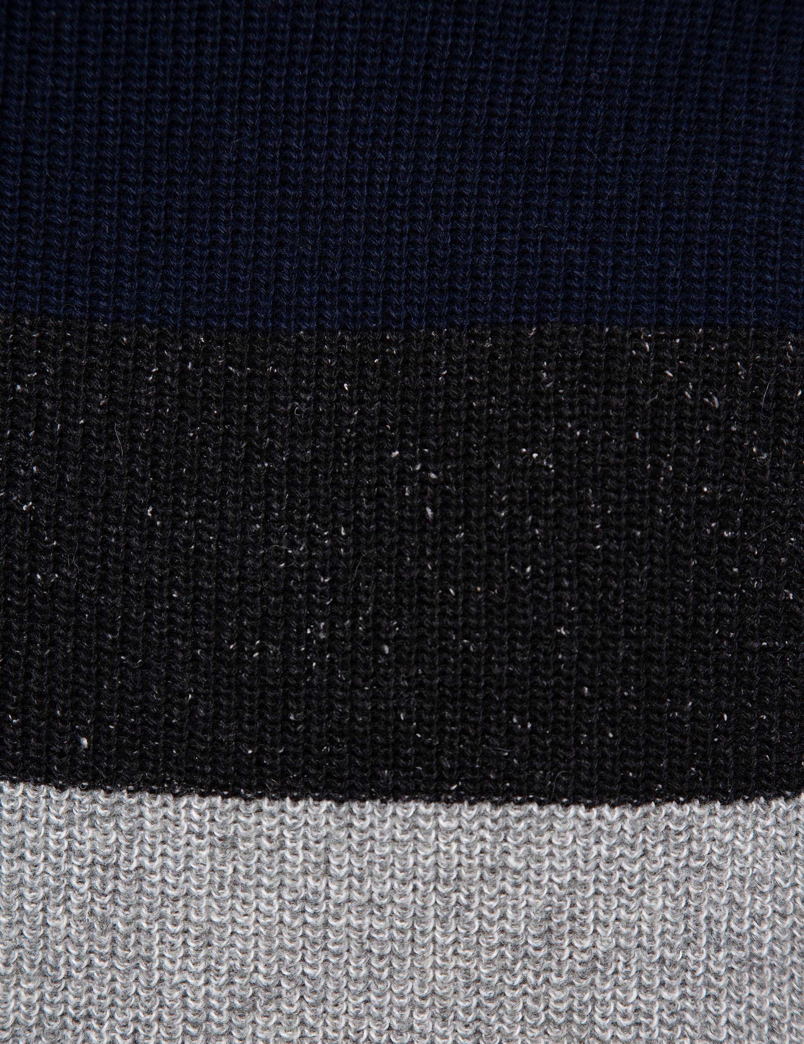 Lacivert Slim Fit Kazak