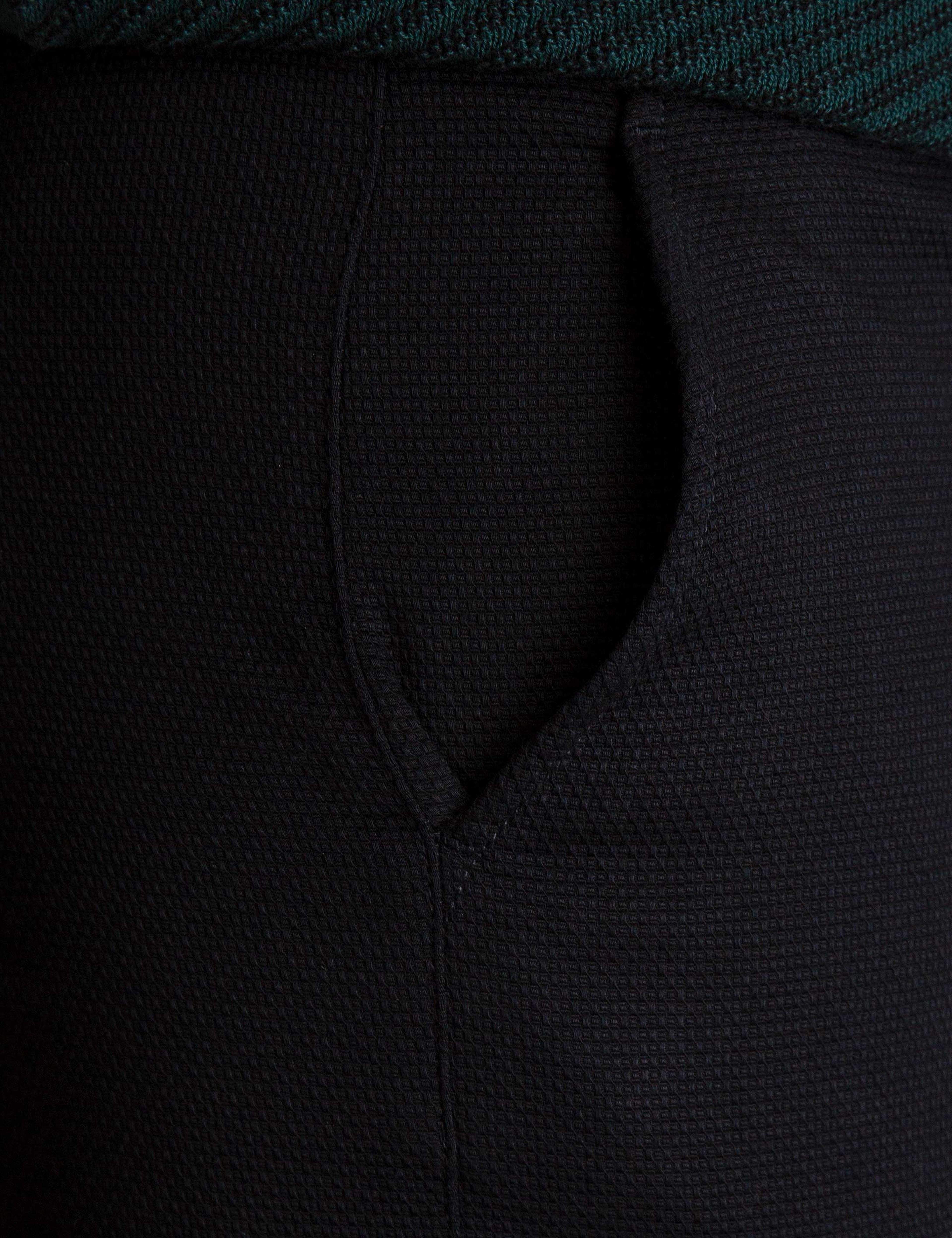 Siyah Slim Fit Chino Pantolon - Image 5