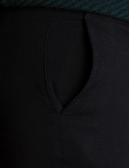 Siyah Slim Fit Chino Pantolon - 50193369029