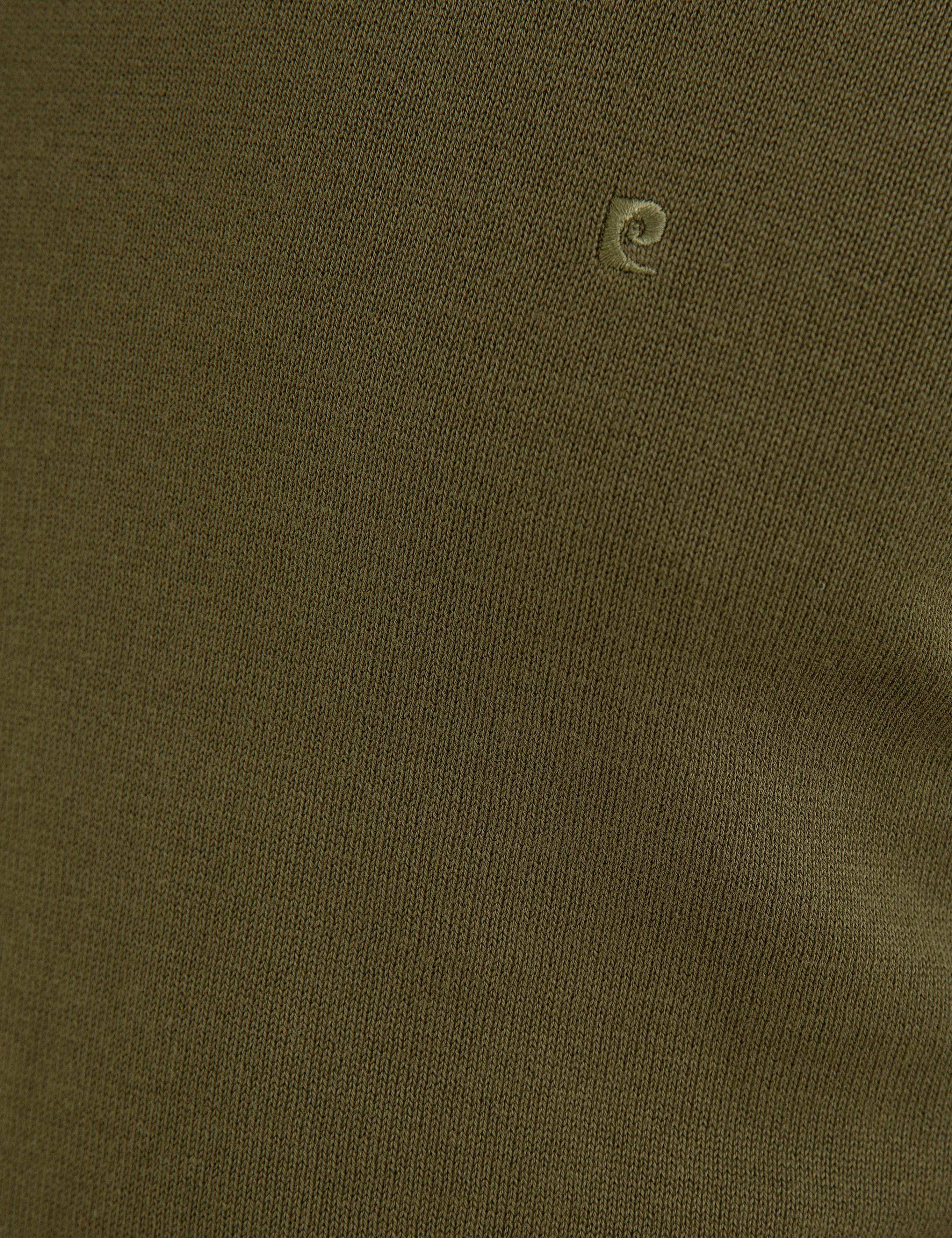 Haki Slim Fit Basic Kazak