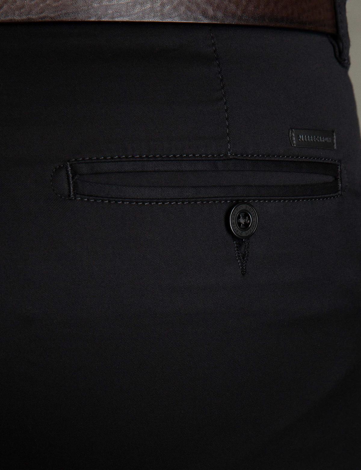 Siyah Slim Fit Kanvas Pantolon - 50194244048