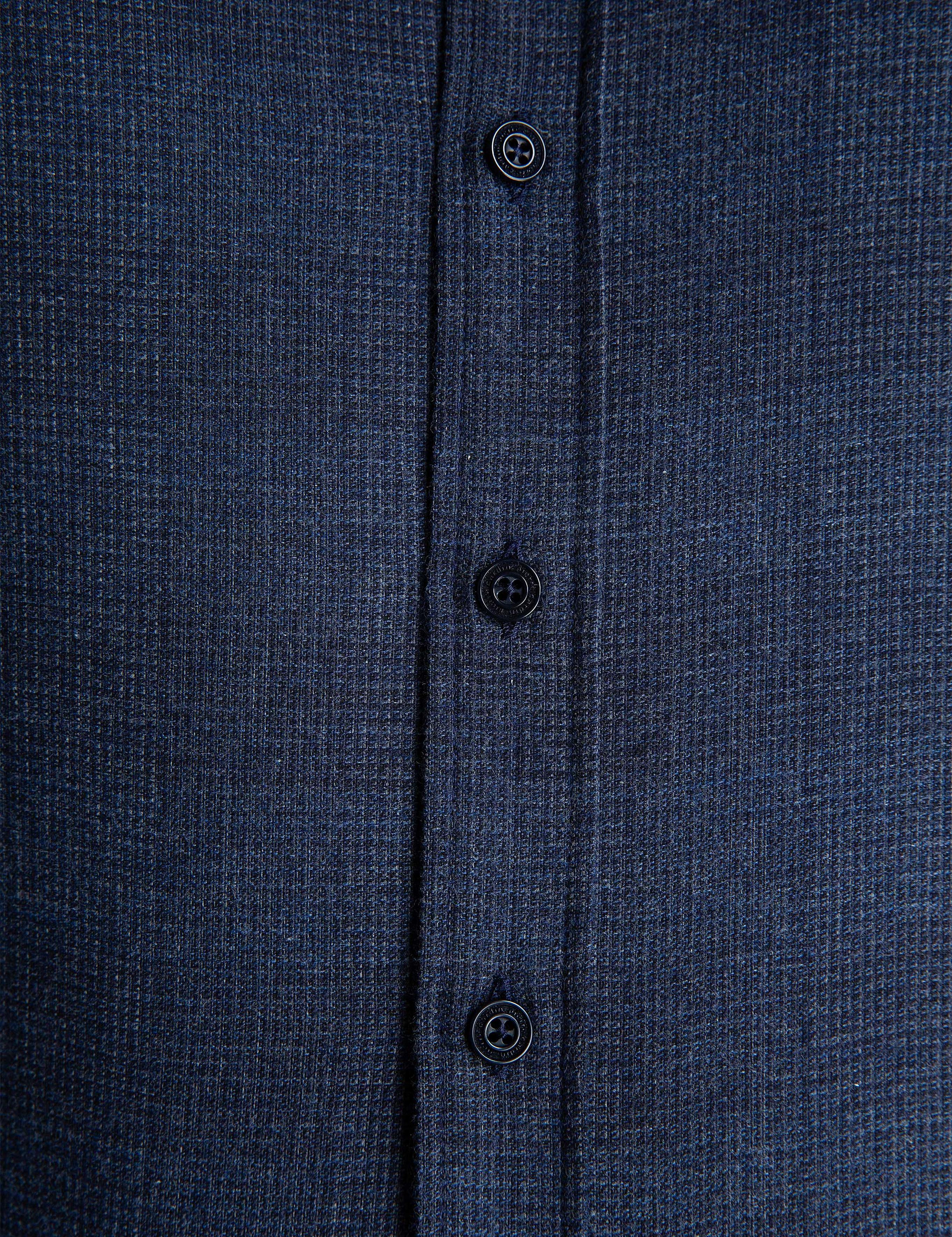 Lacivert Slim Fit Gömlek