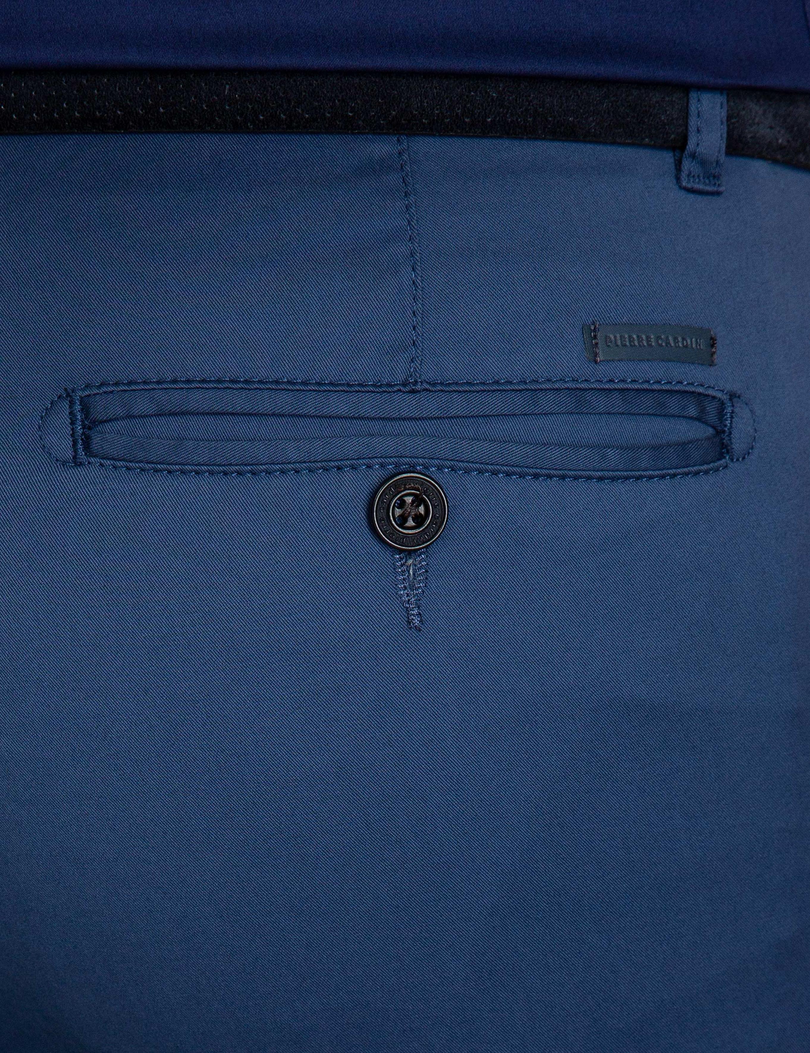 İndigo Slim Fit Kanvas Pantolon