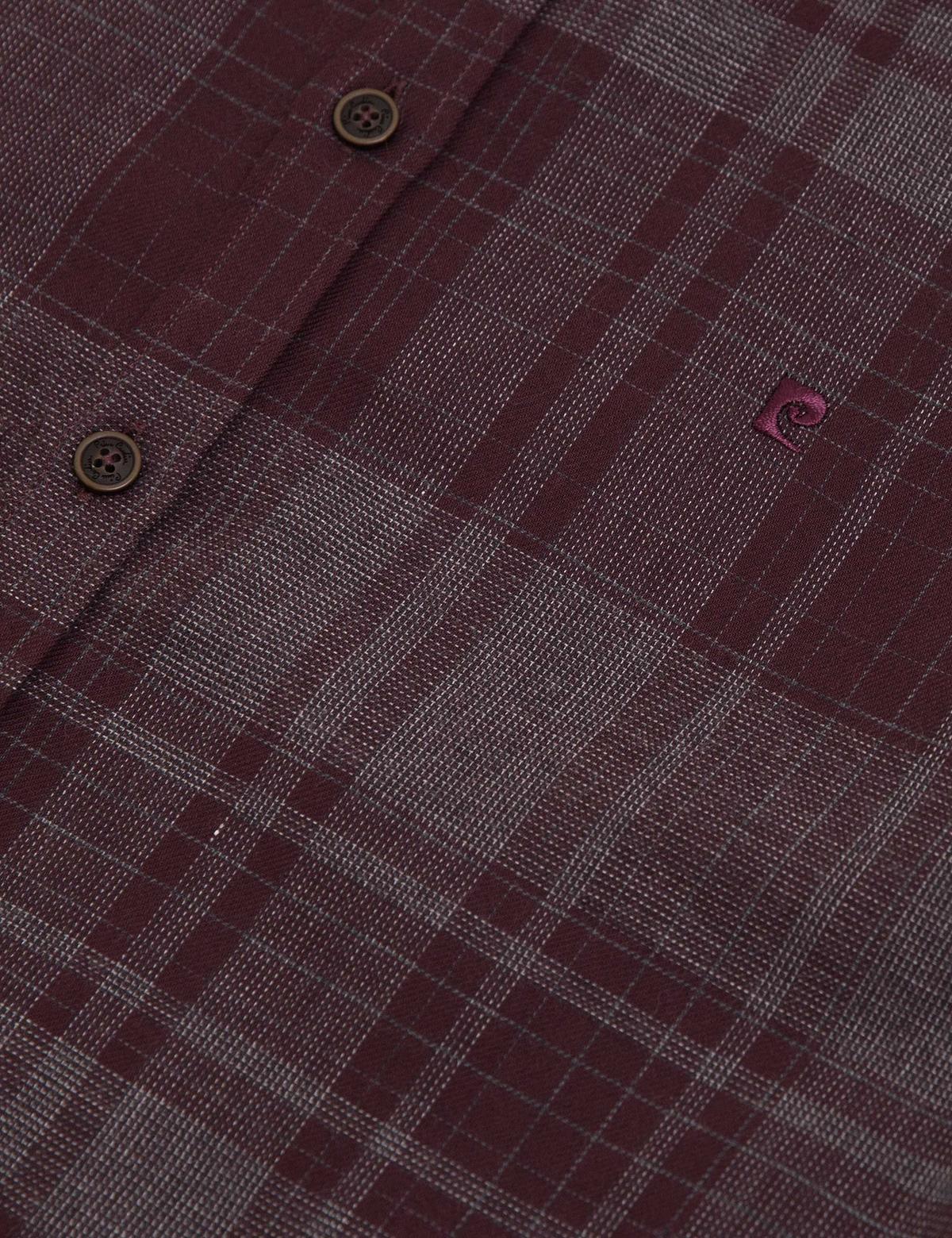 Bordo Slim Fit Gömlek - 50174781018